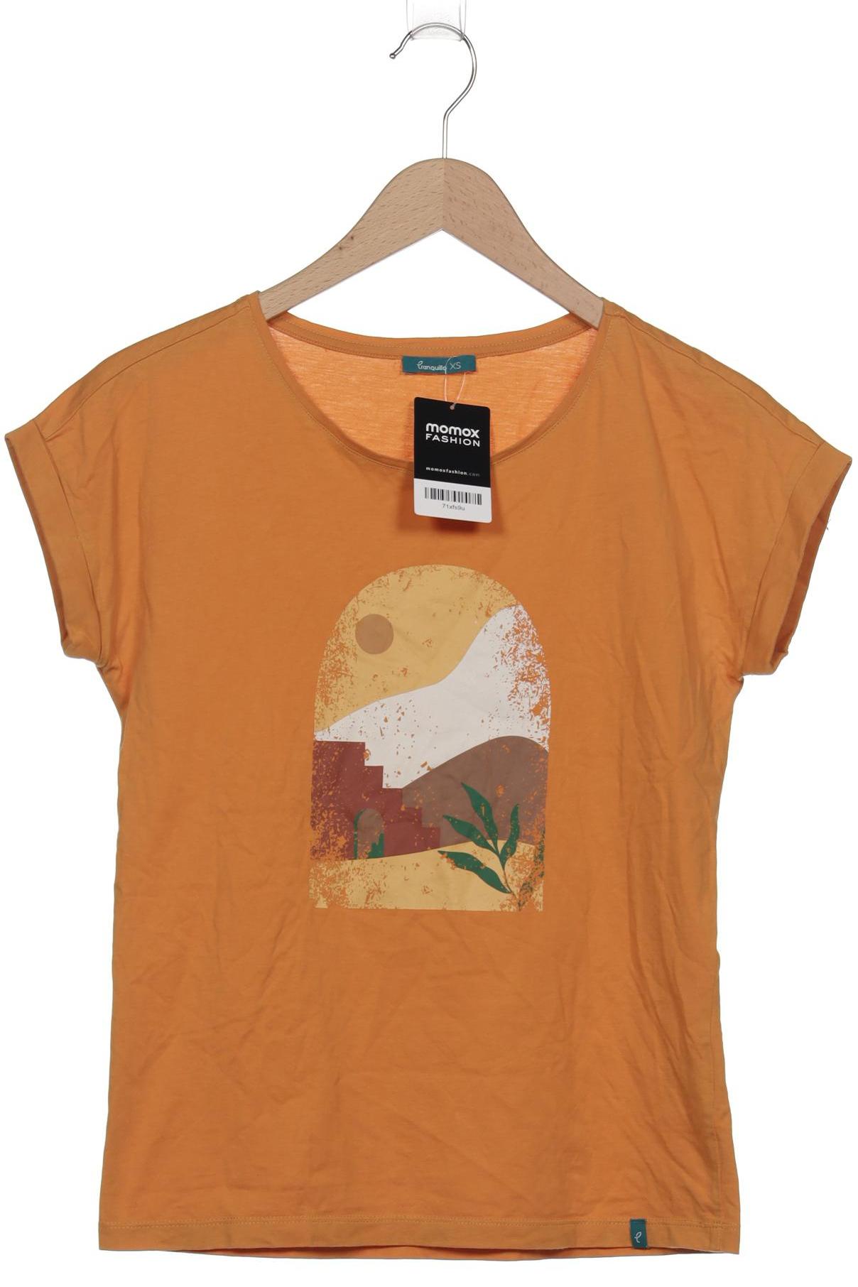 

iriedaily Damen T-Shirt, orange, Gr. 34