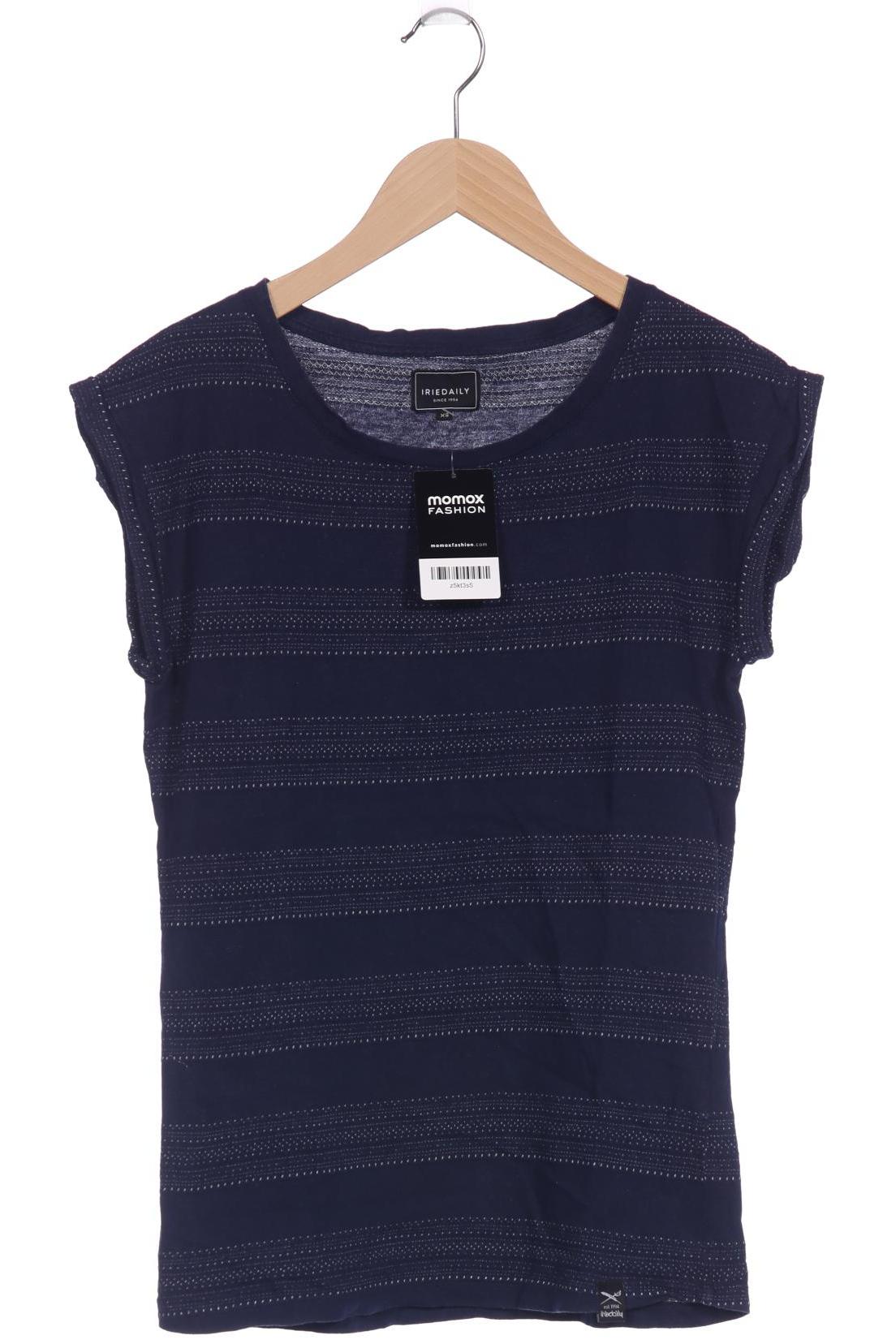 

iriedaily Damen T-Shirt, marineblau, Gr. 34