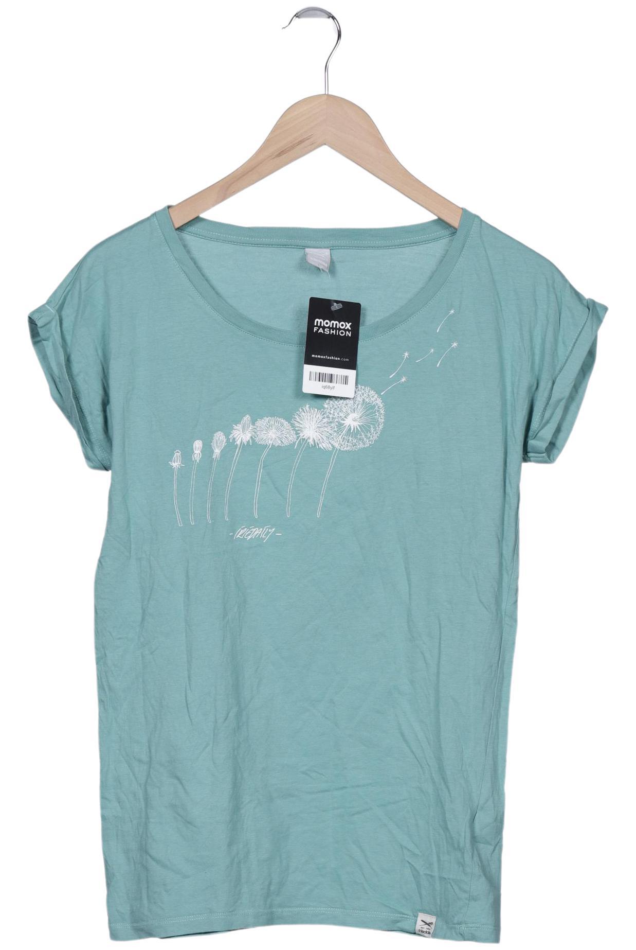 

iriedaily Damen T-Shirt, türkis, Gr. 38