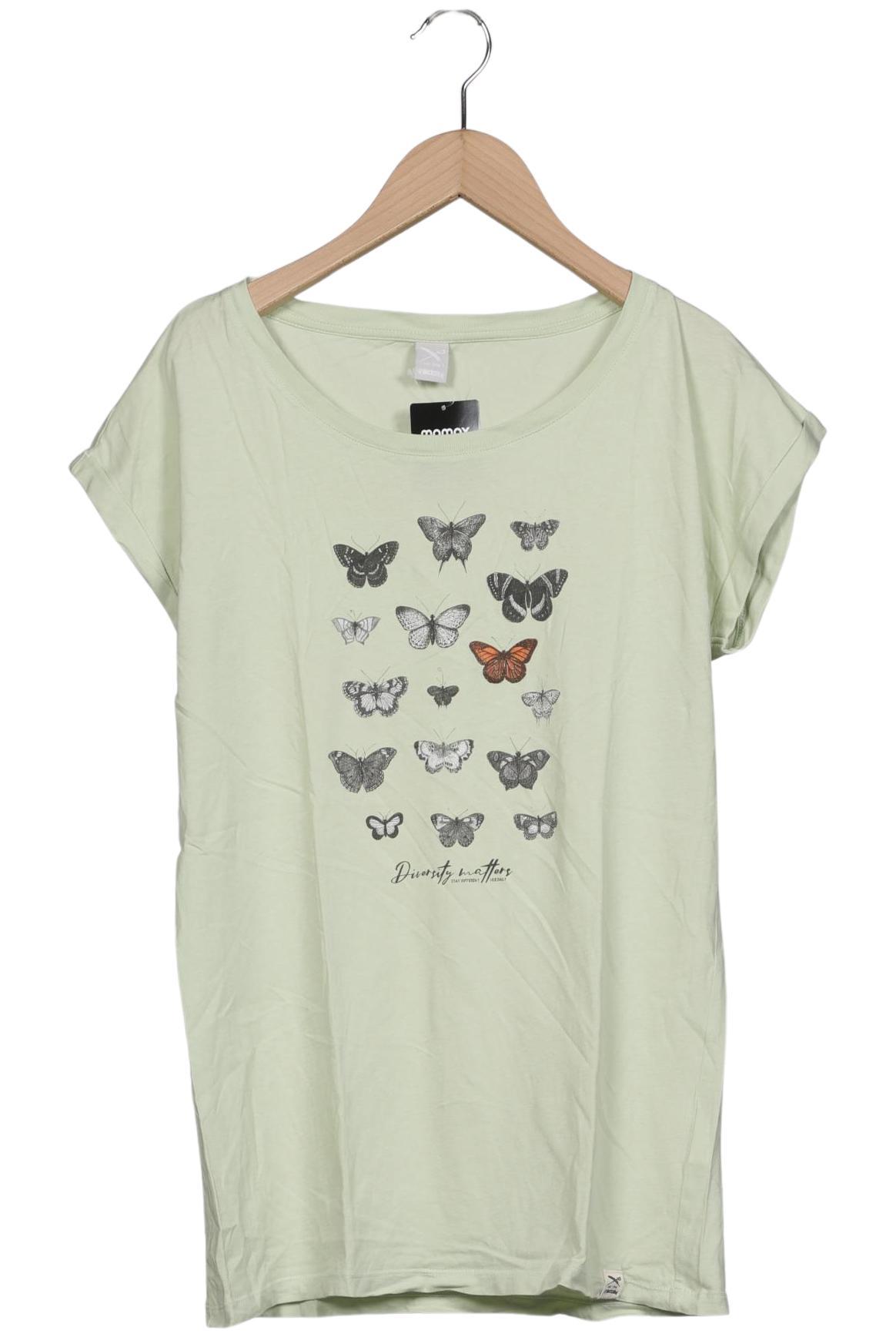 

iriedaily Damen T-Shirt, hellgrün, Gr. 42