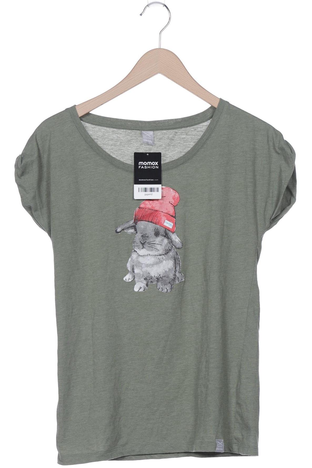 

iriedaily Damen T-Shirt, grün, Gr. 36