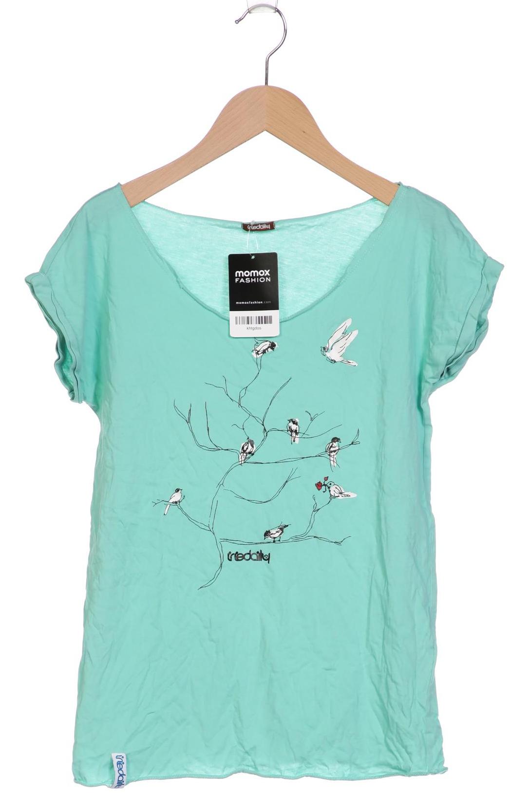 

iriedaily Damen T-Shirt, hellgrün, Gr. 36