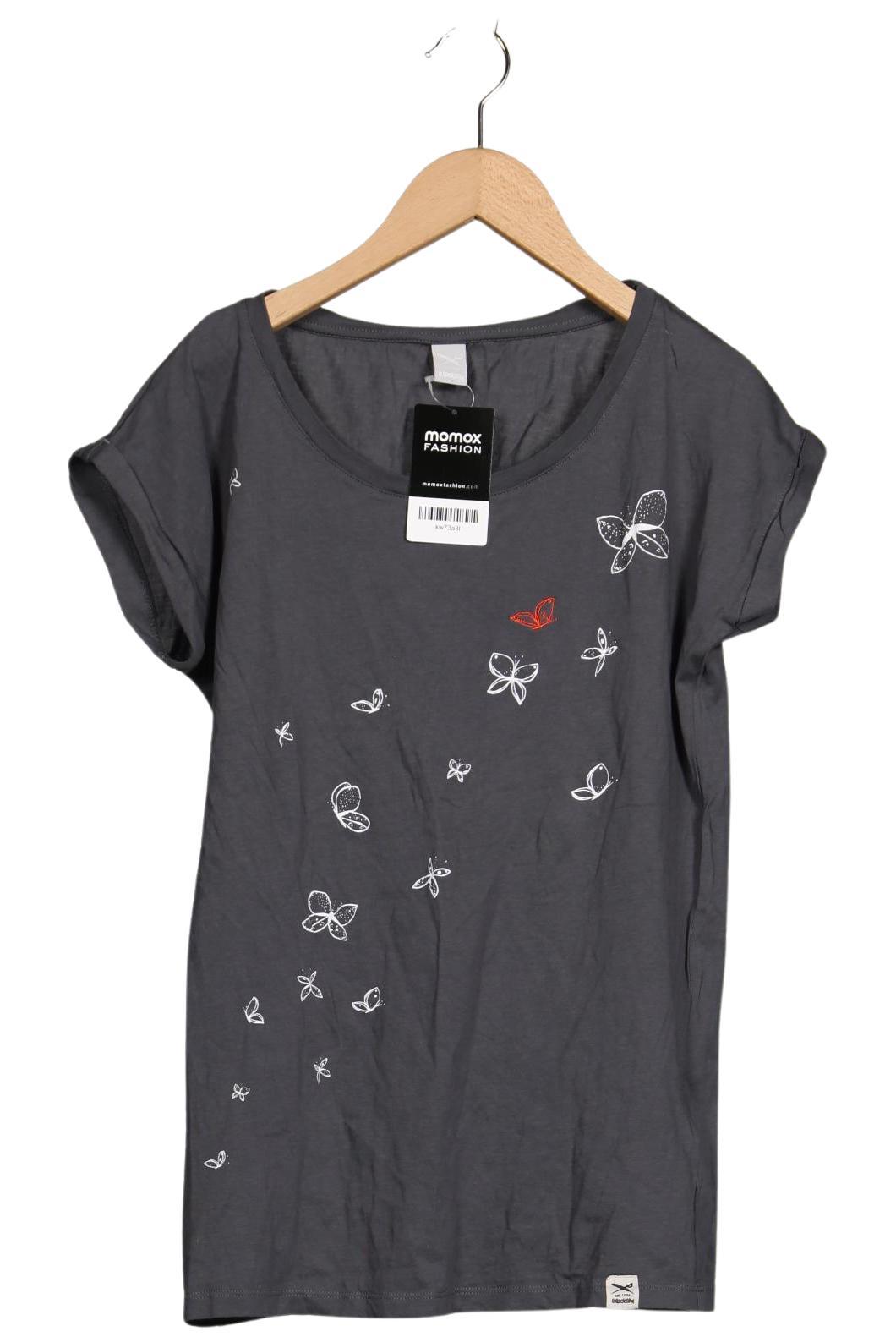 

iriedaily Damen T-Shirt, grau, Gr. 36