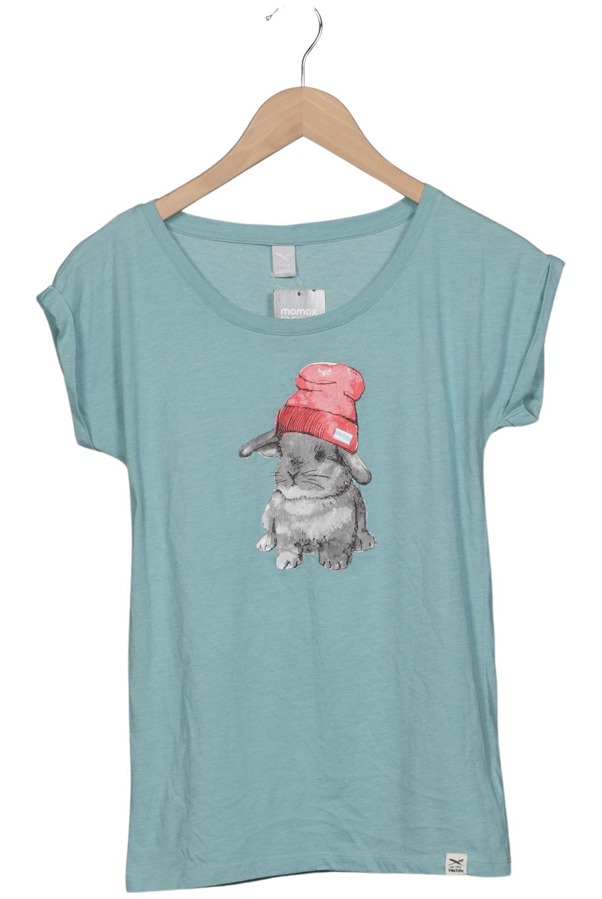 

iriedaily Damen T-Shirt, türkis, Gr. 34