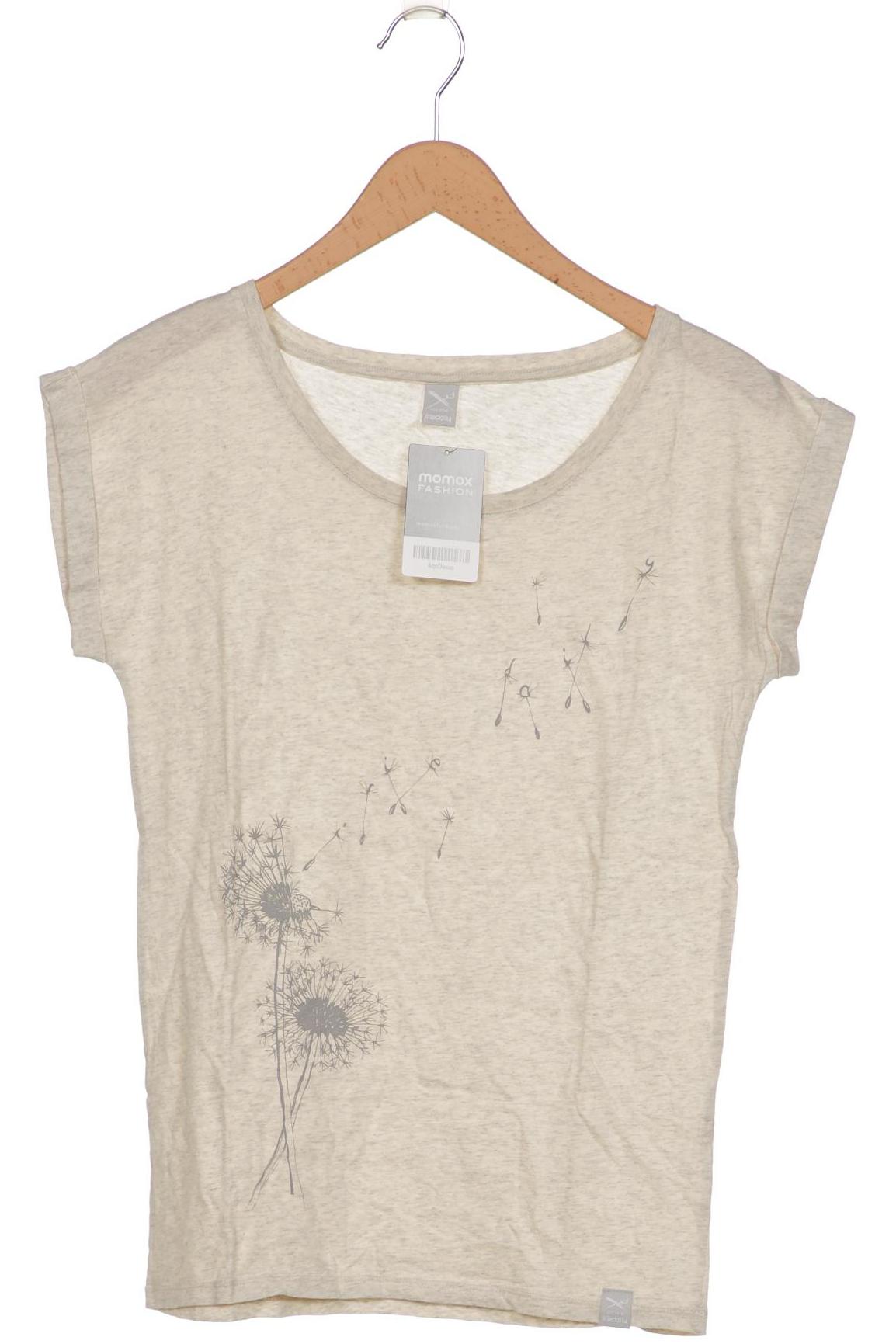 

iriedaily Damen T-Shirt, cremeweiß, Gr. 34