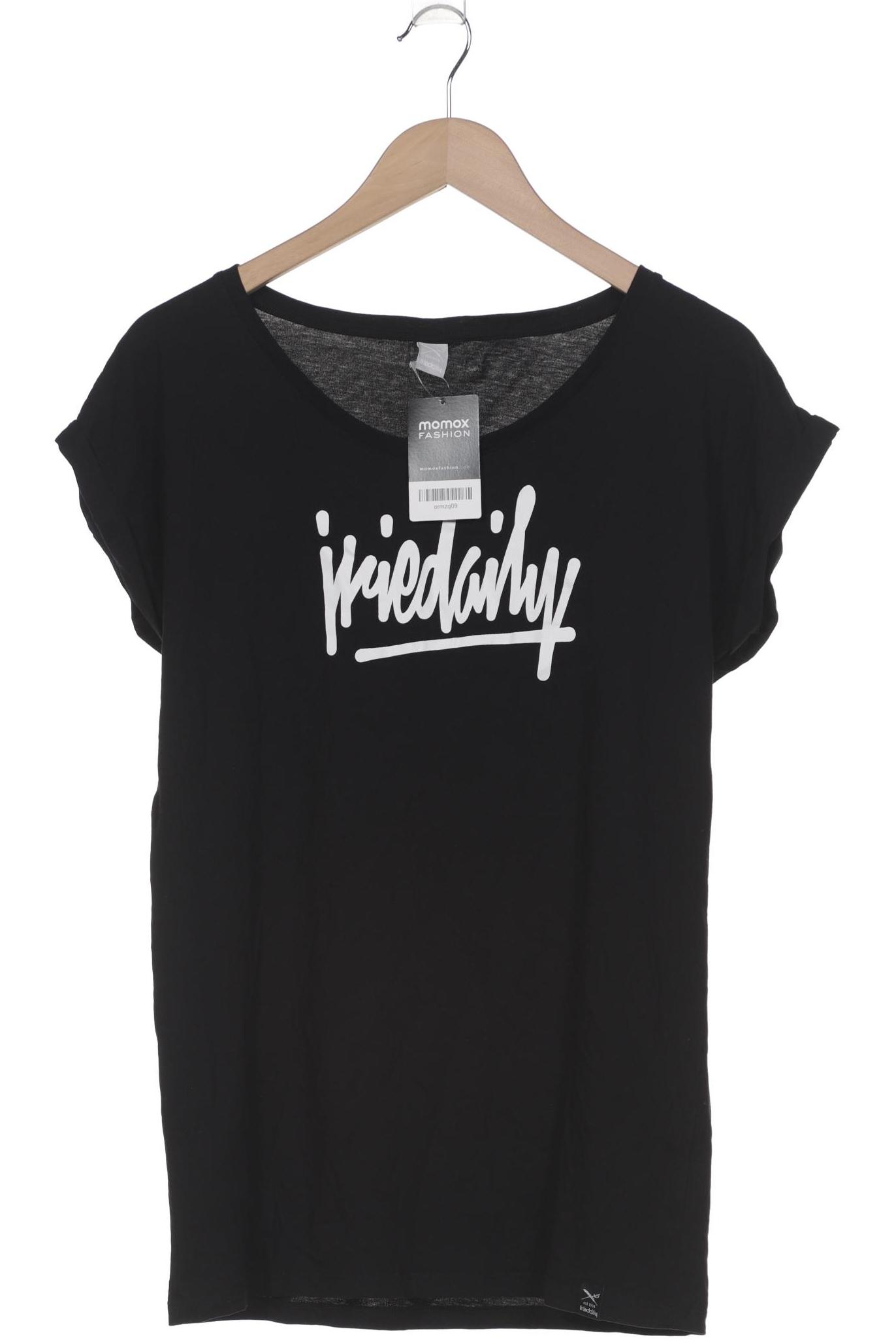

iriedaily Damen T-Shirt, schwarz, Gr. 44