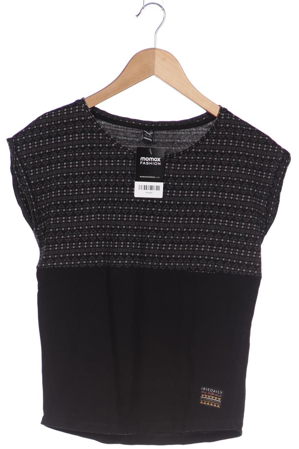 

iriedaily Damen T-Shirt, schwarz, Gr. 34