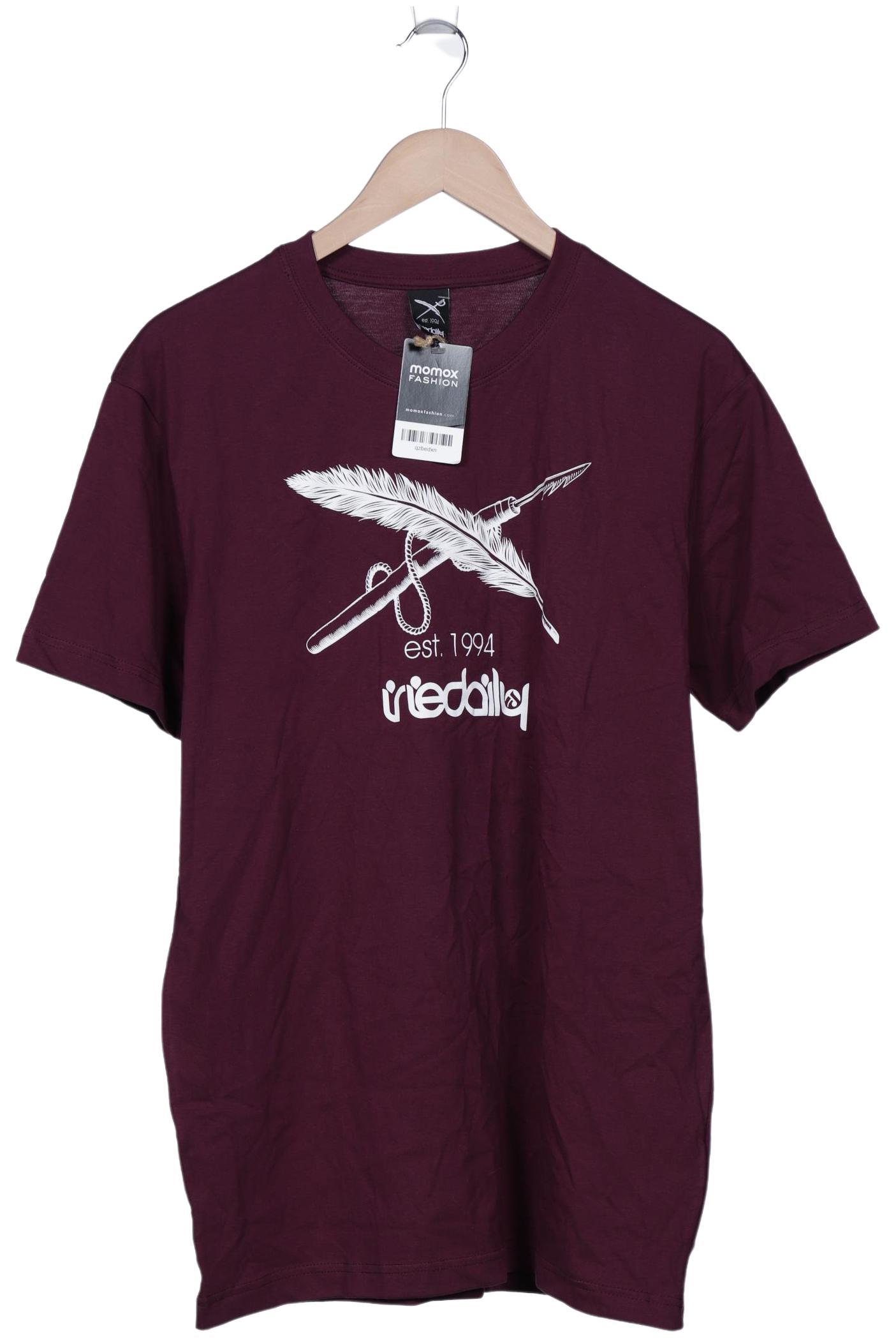 

iriedaily Damen T-Shirt, bordeaux, Gr. 42