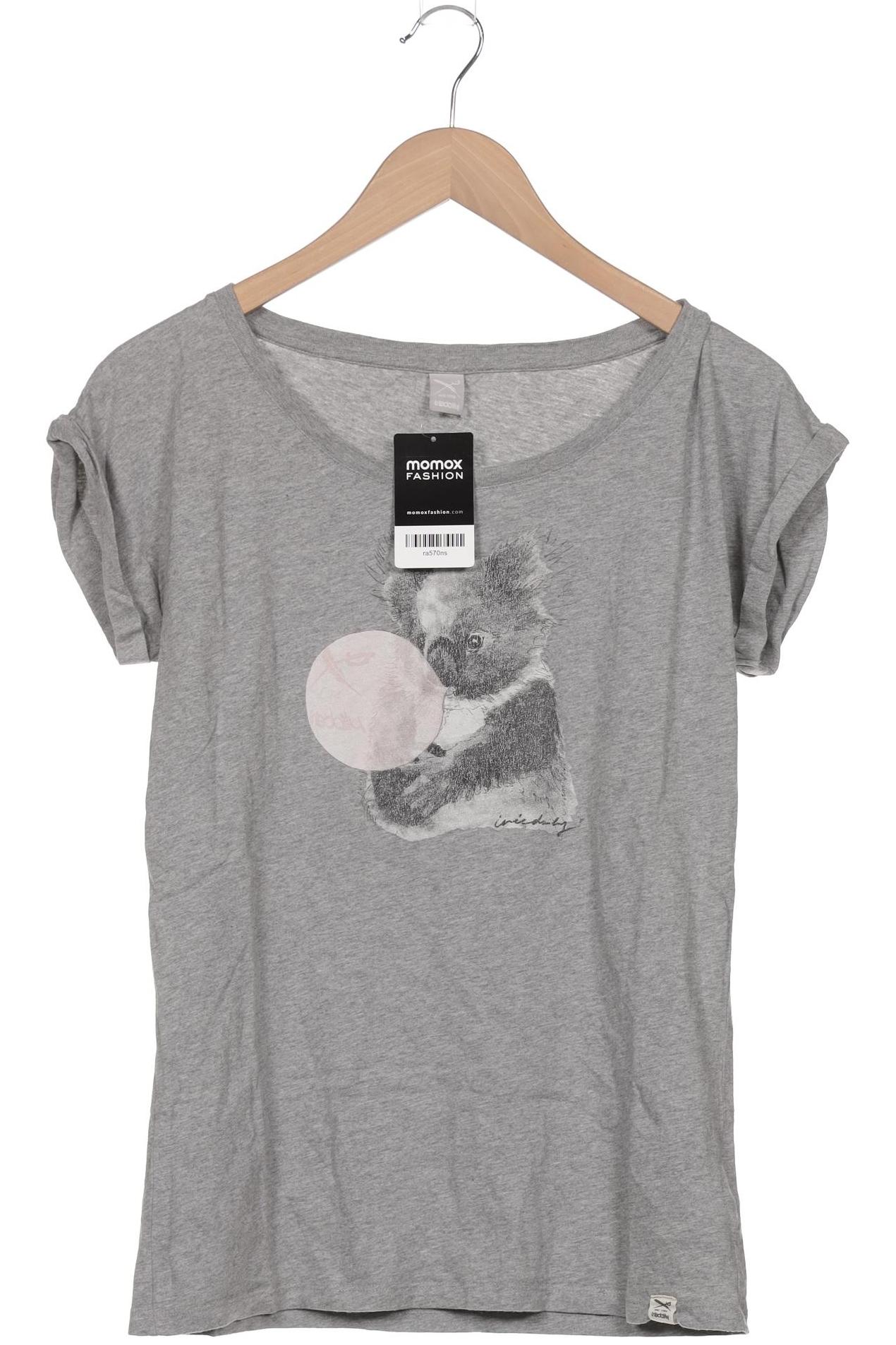

iriedaily Damen T-Shirt, grau, Gr. 36
