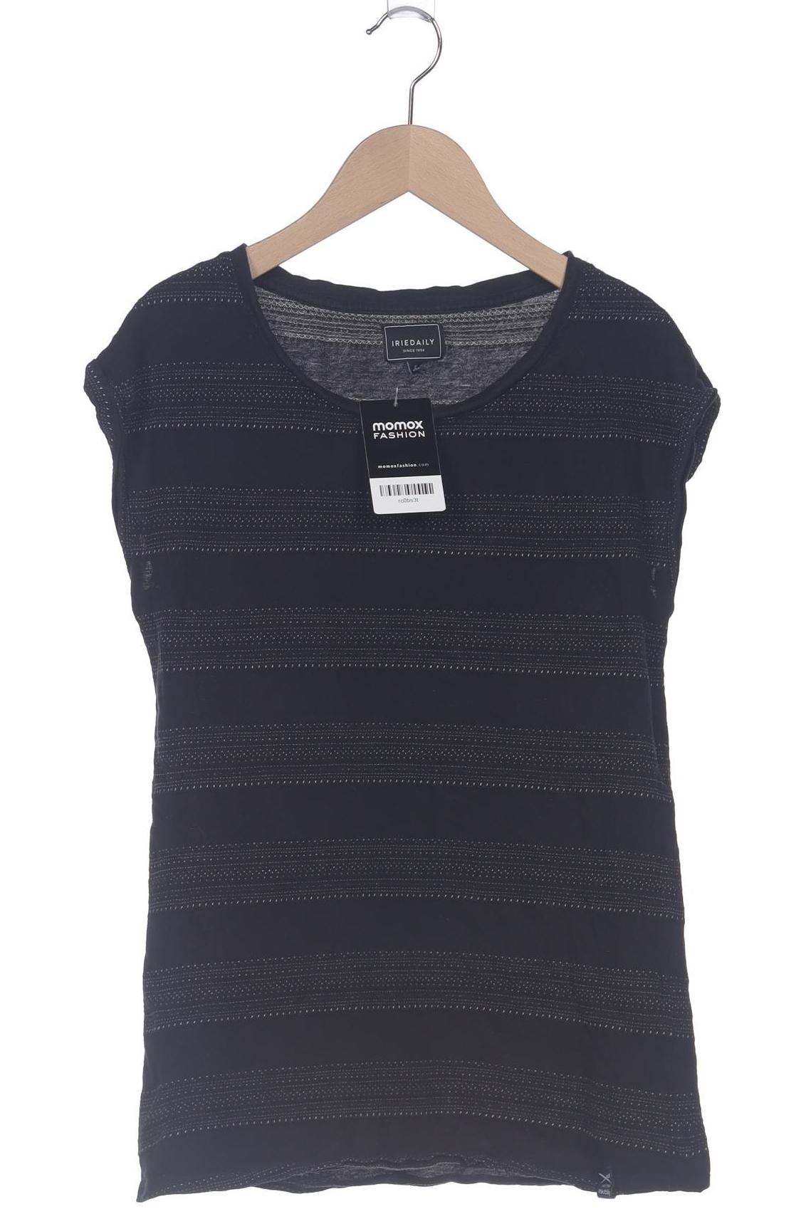 

iriedaily Damen T-Shirt, schwarz, Gr. 36