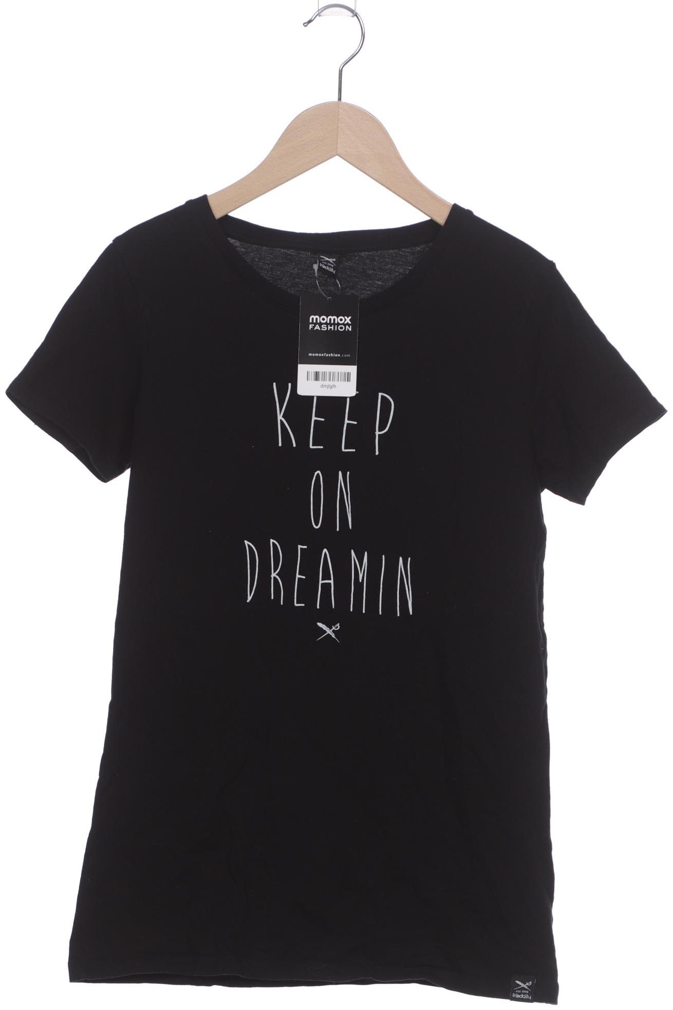 

iriedaily Damen T-Shirt, schwarz, Gr. 38