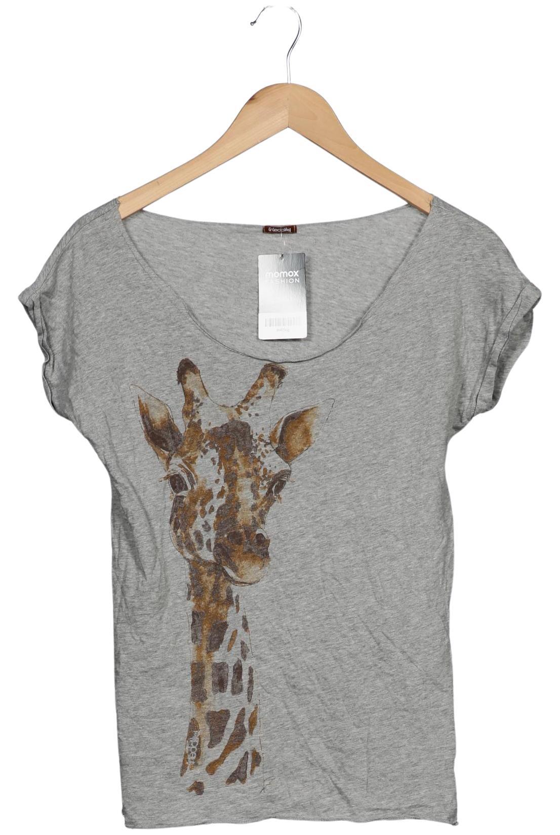 

iriedaily Damen T-Shirt, grau, Gr. 36