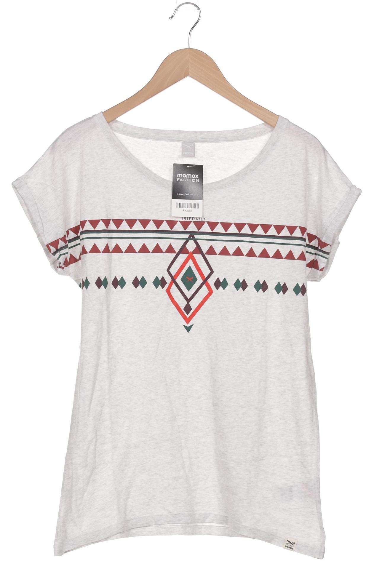

iriedaily Damen T-Shirt, grau, Gr. 44