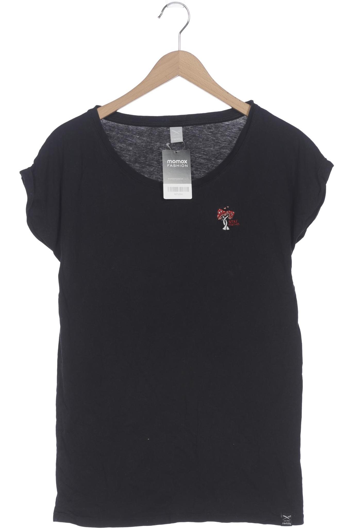 

iriedaily Damen T-Shirt, schwarz, Gr. 44