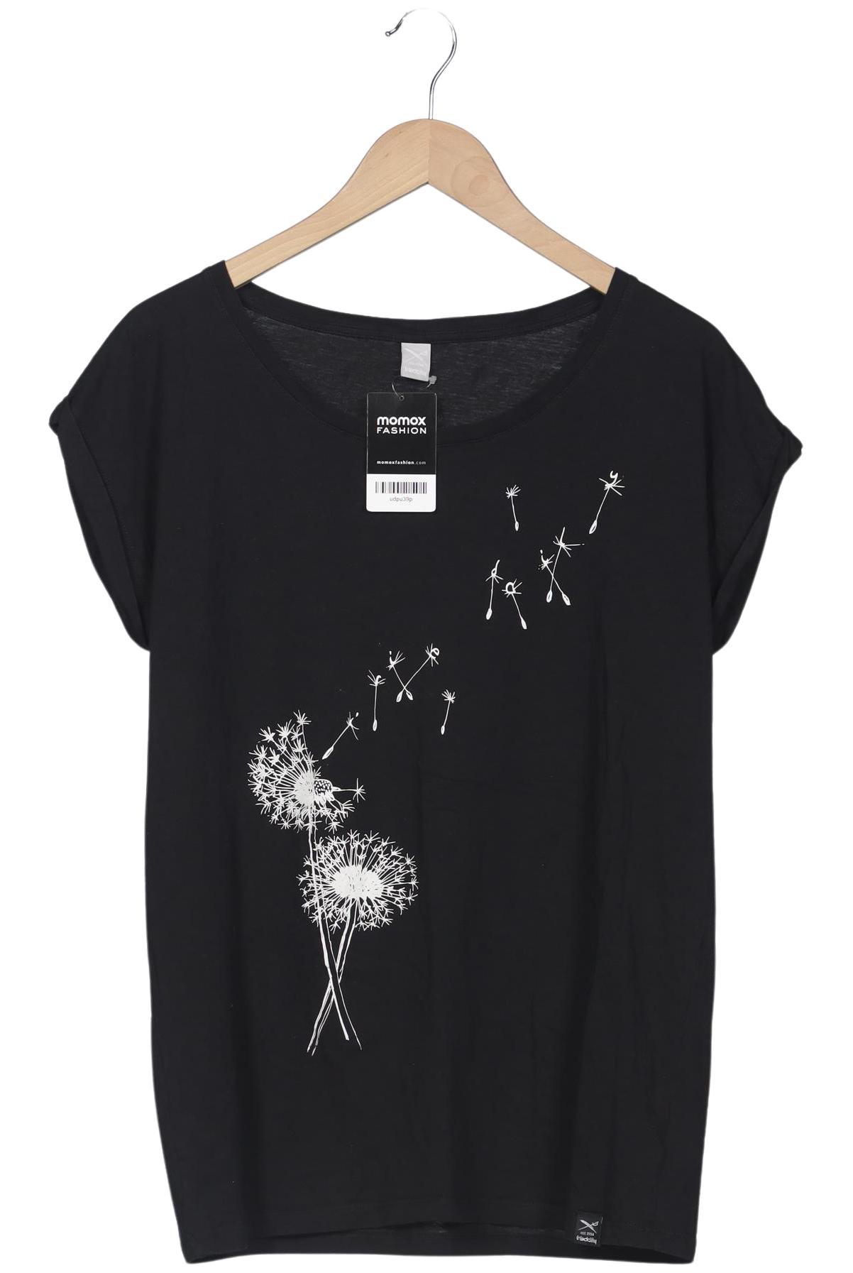 

iriedaily Damen T-Shirt, schwarz, Gr. 44