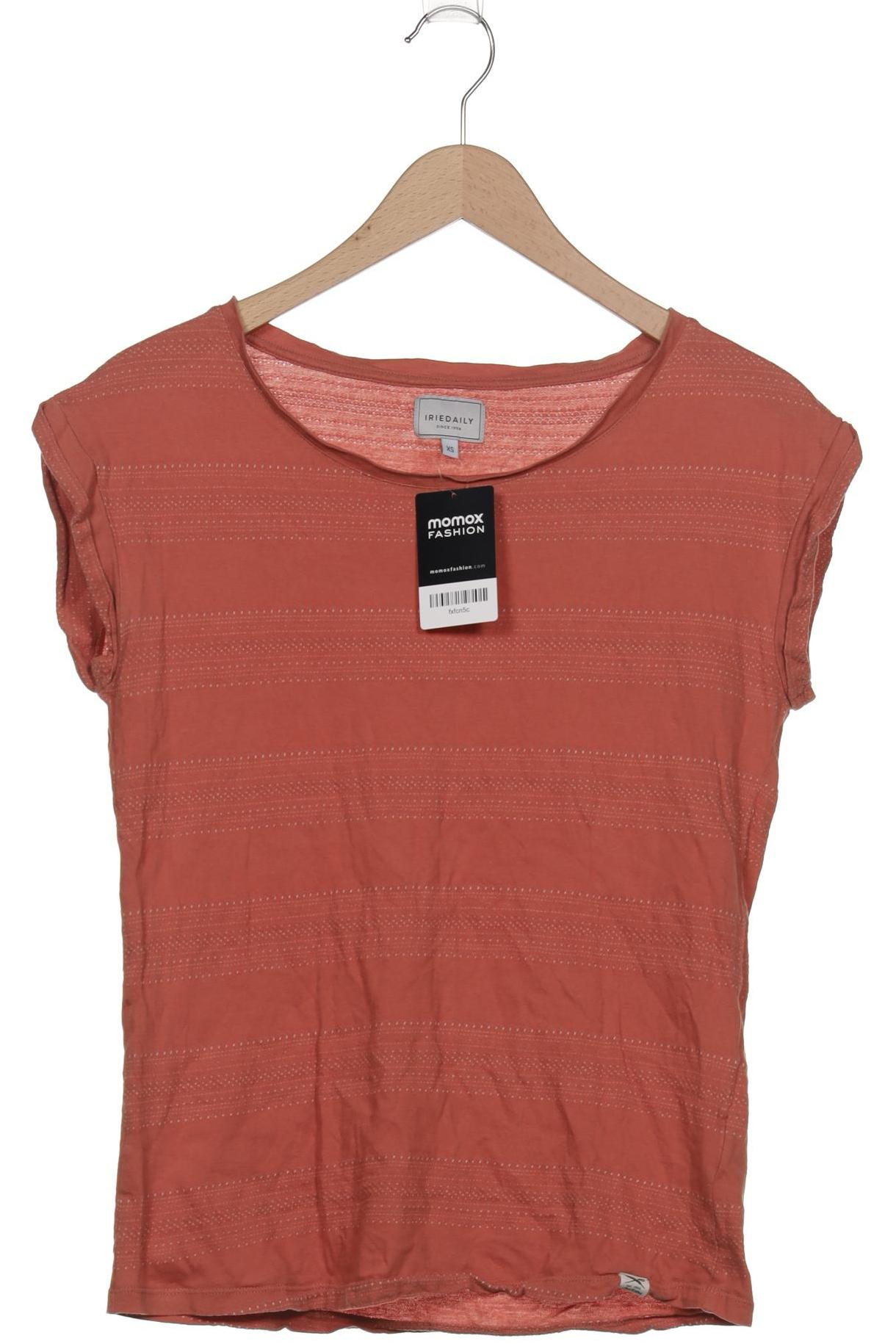 

iriedaily Damen T-Shirt, orange, Gr. 34