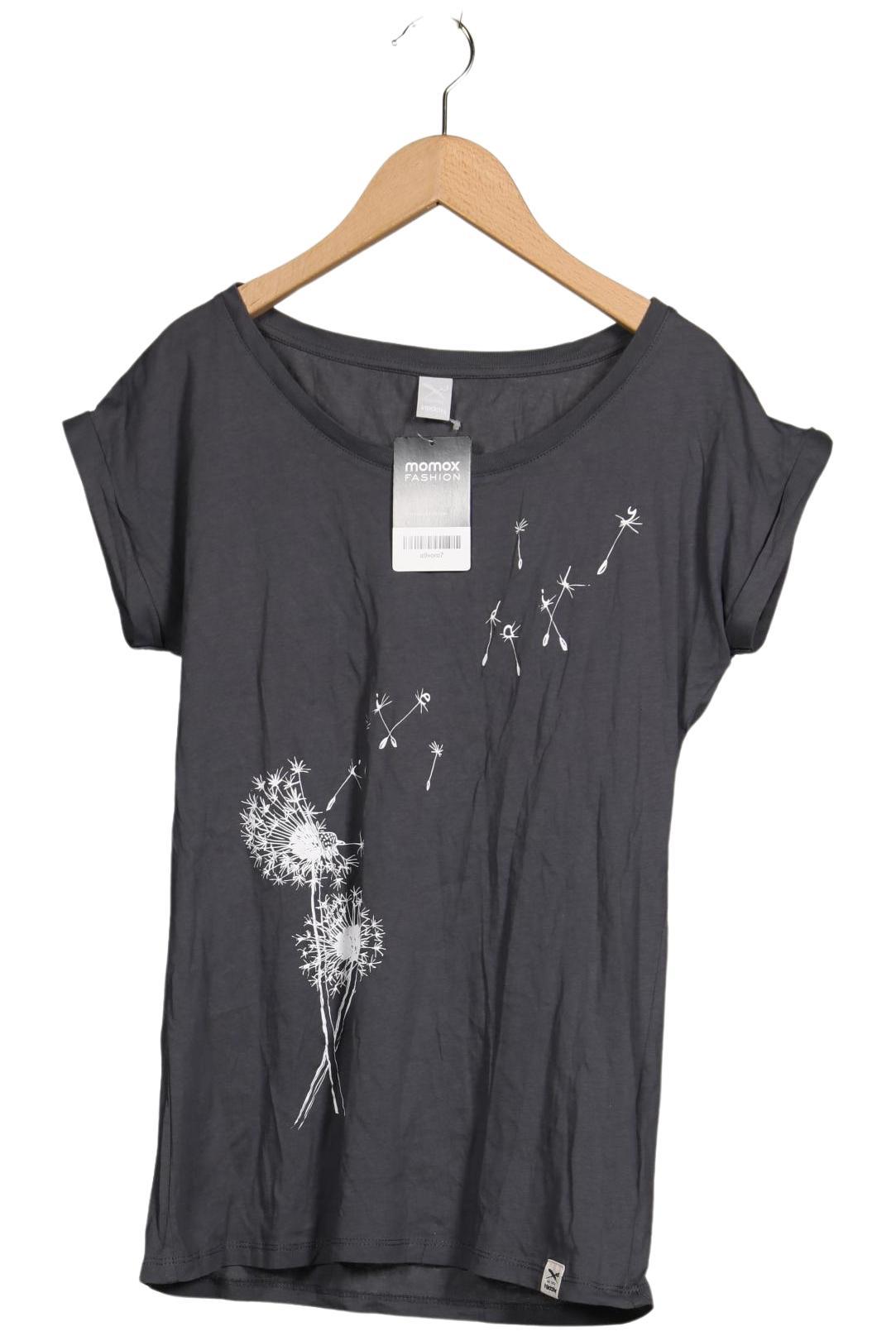 

iriedaily Damen T-Shirt, grau, Gr. 36