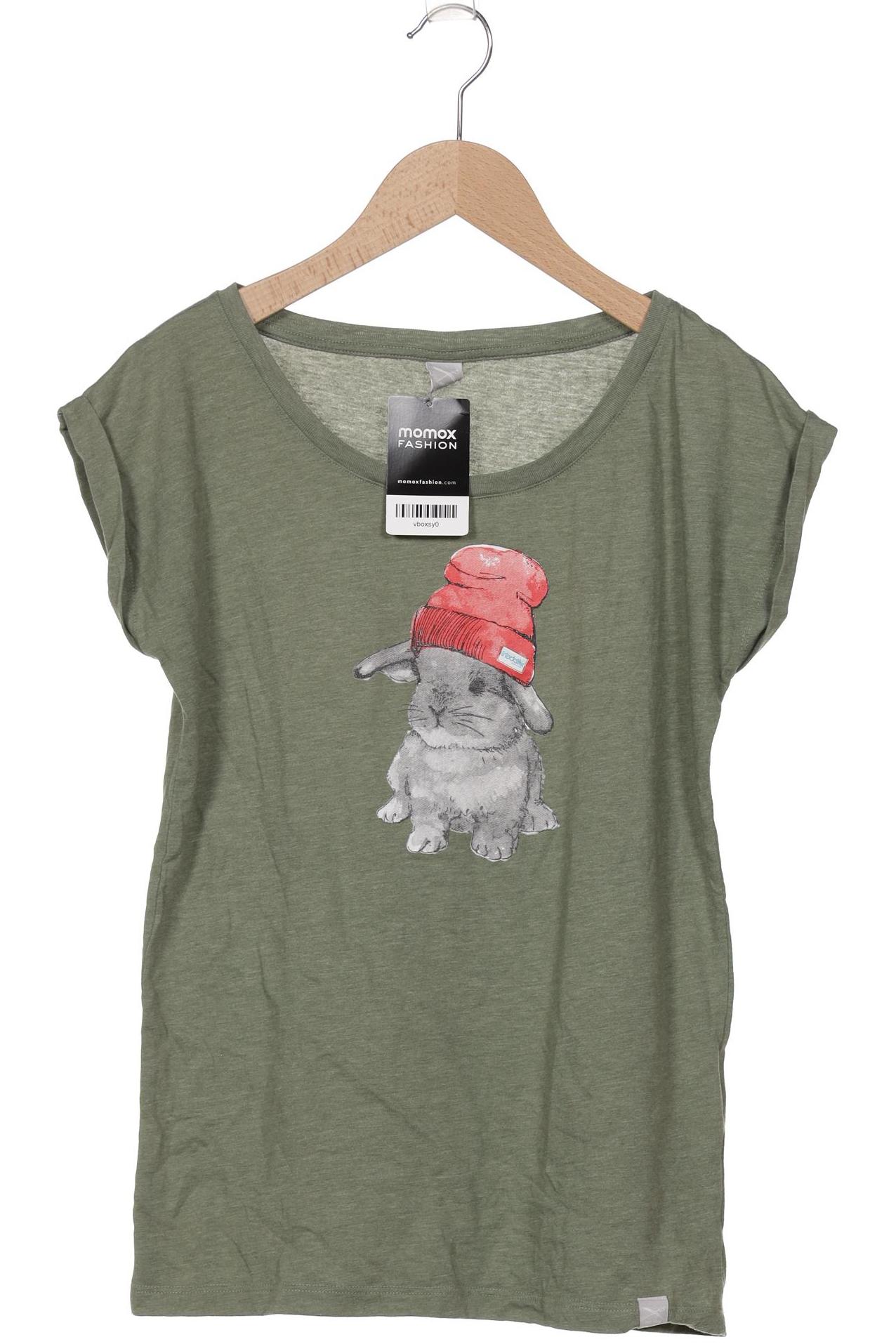

iriedaily Damen T-Shirt, grün, Gr. 34