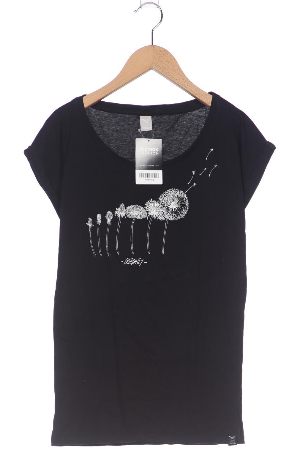 

iriedaily Damen T-Shirt, schwarz, Gr. 36