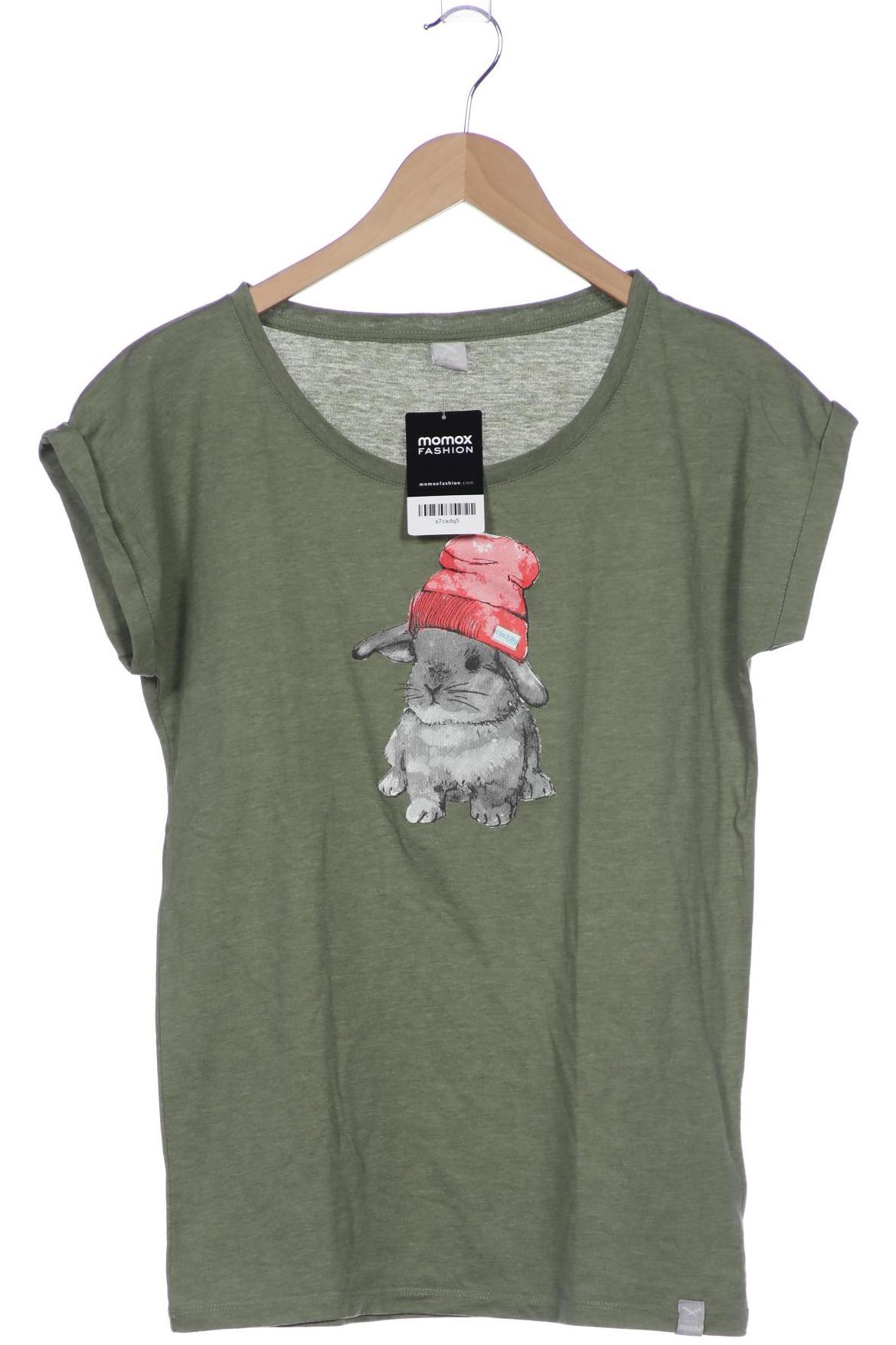 

iriedaily Damen T-Shirt, grün, Gr. 38