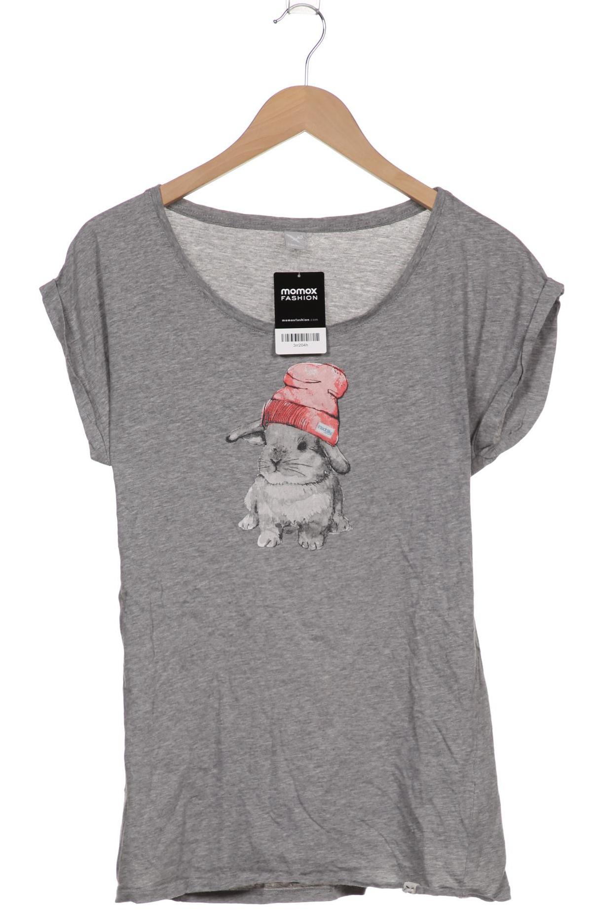 

iriedaily Damen T-Shirt, grau, Gr. 42