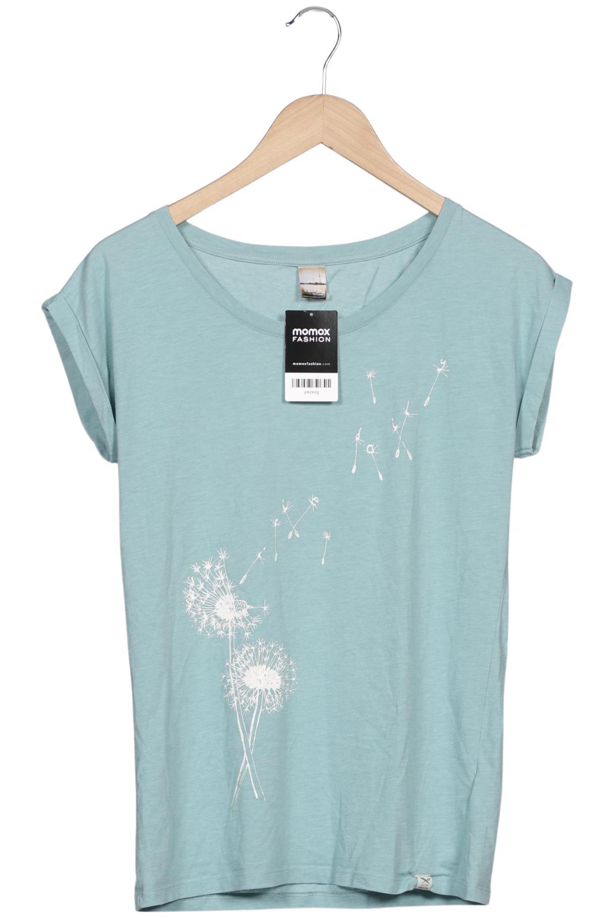 

iriedaily Damen T-Shirt, türkis, Gr. 36