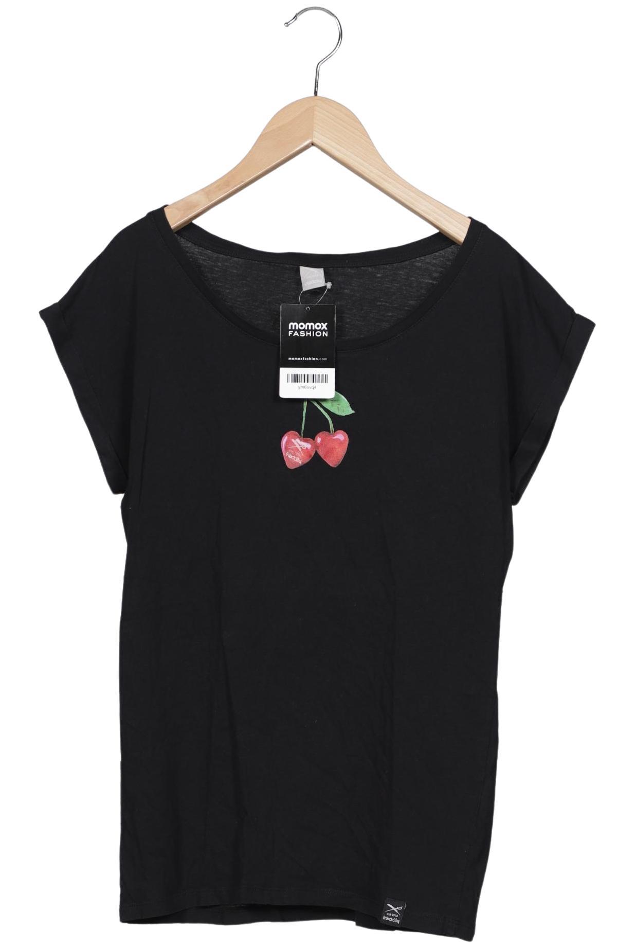 

iriedaily Damen T-Shirt, schwarz, Gr. 36