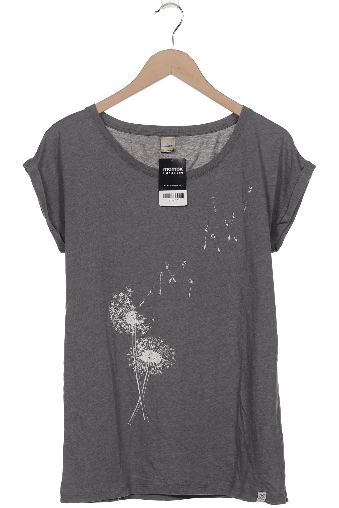 

iriedaily Damen T-Shirt, grau, Gr. 42