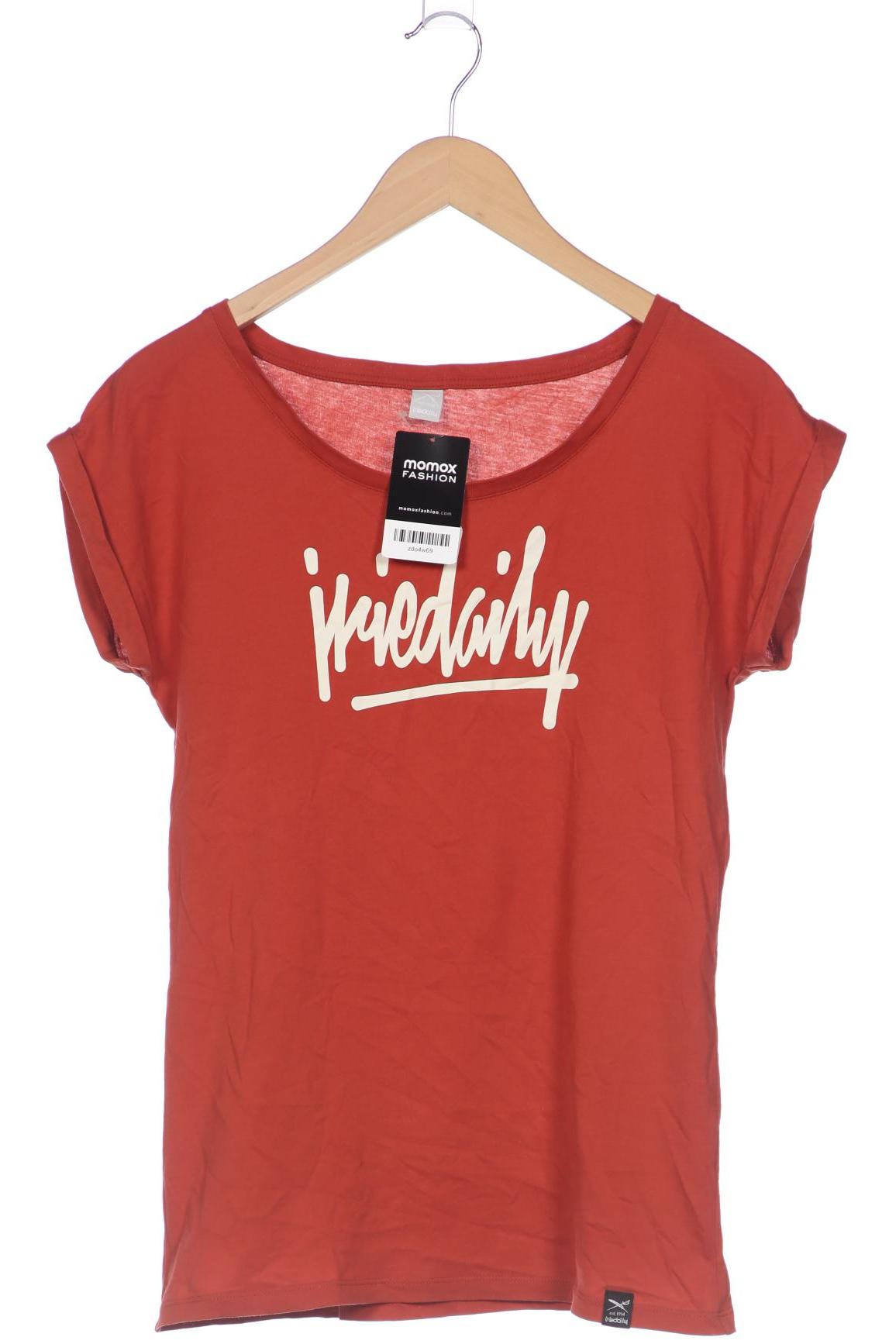

iriedaily Damen T-Shirt, rot, Gr. 36