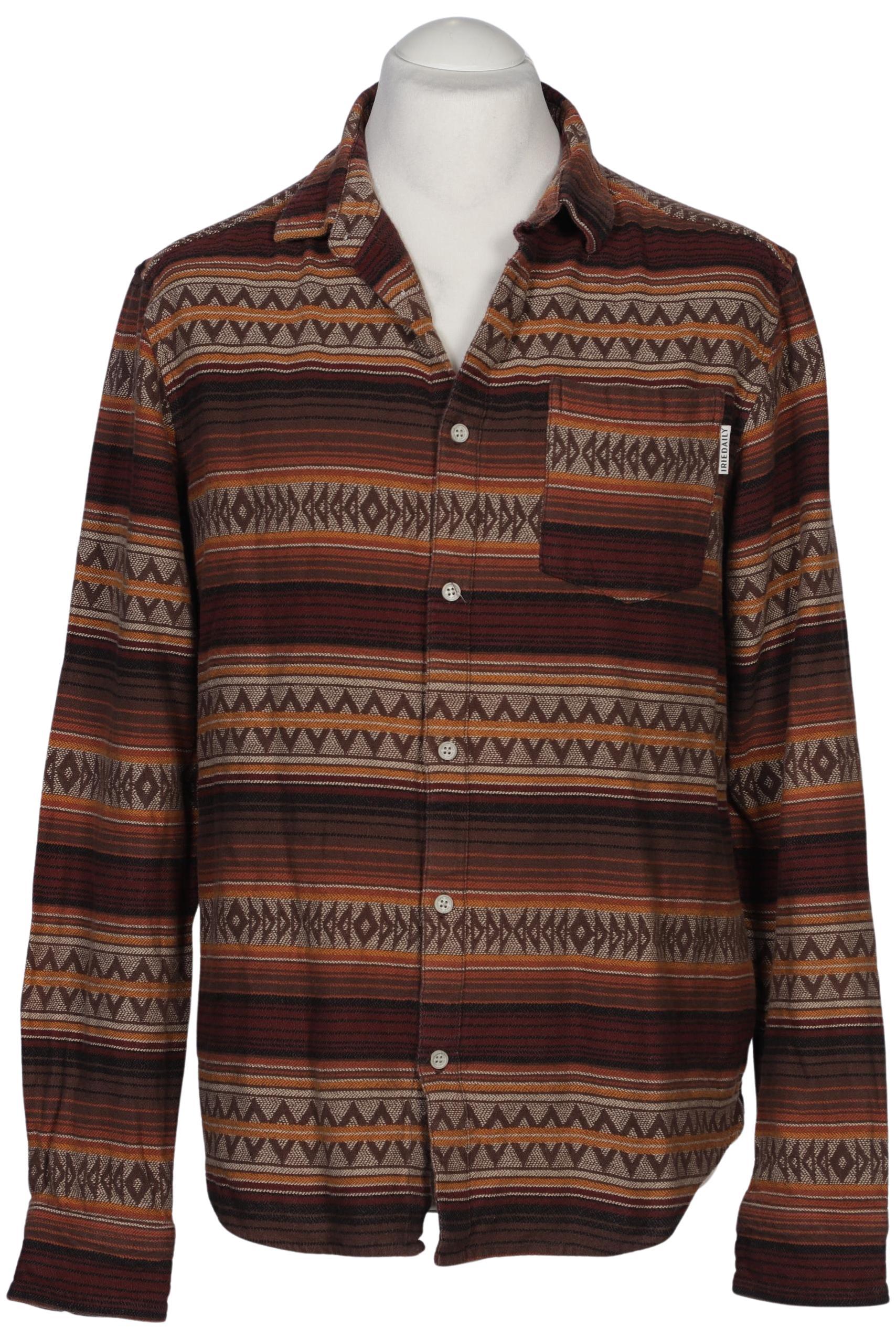 

iriedaily Herren Hemd, braun, Gr. 52