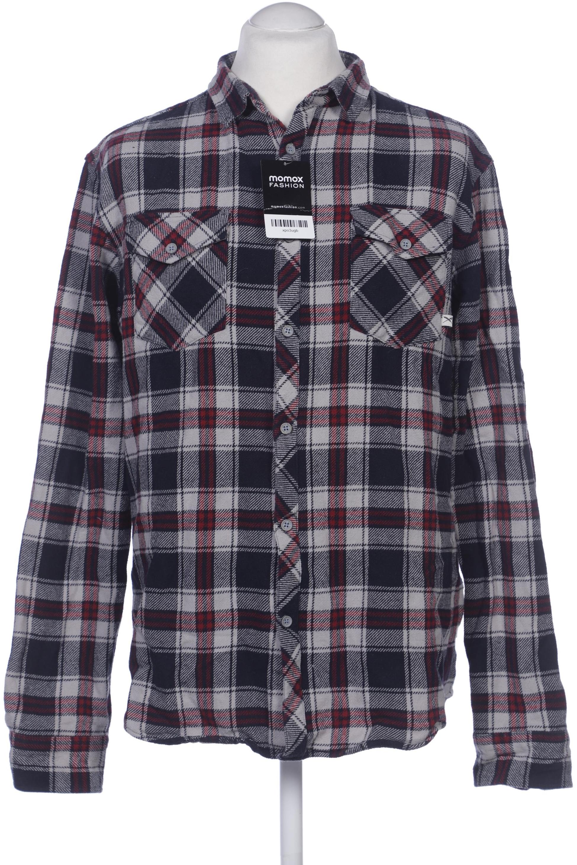 

iriedaily Herren Hemd, marineblau, Gr. 54