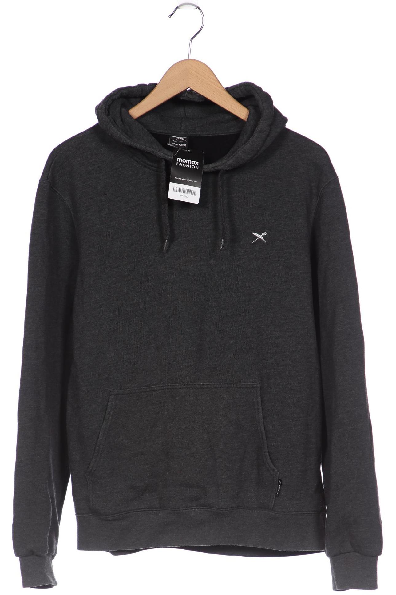 

iriedaily Herren Kapuzenpullover, grau, Gr. 48