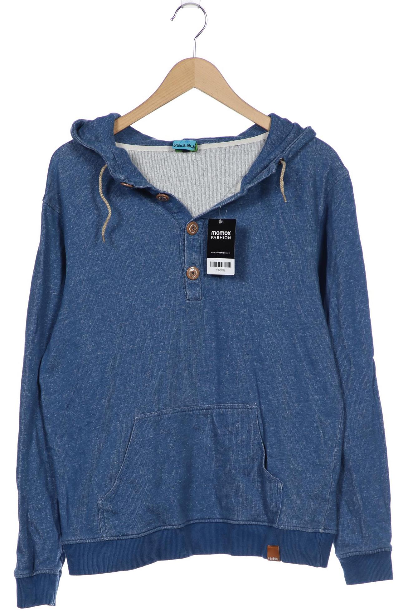 

iriedaily Herren Kapuzenpullover, blau