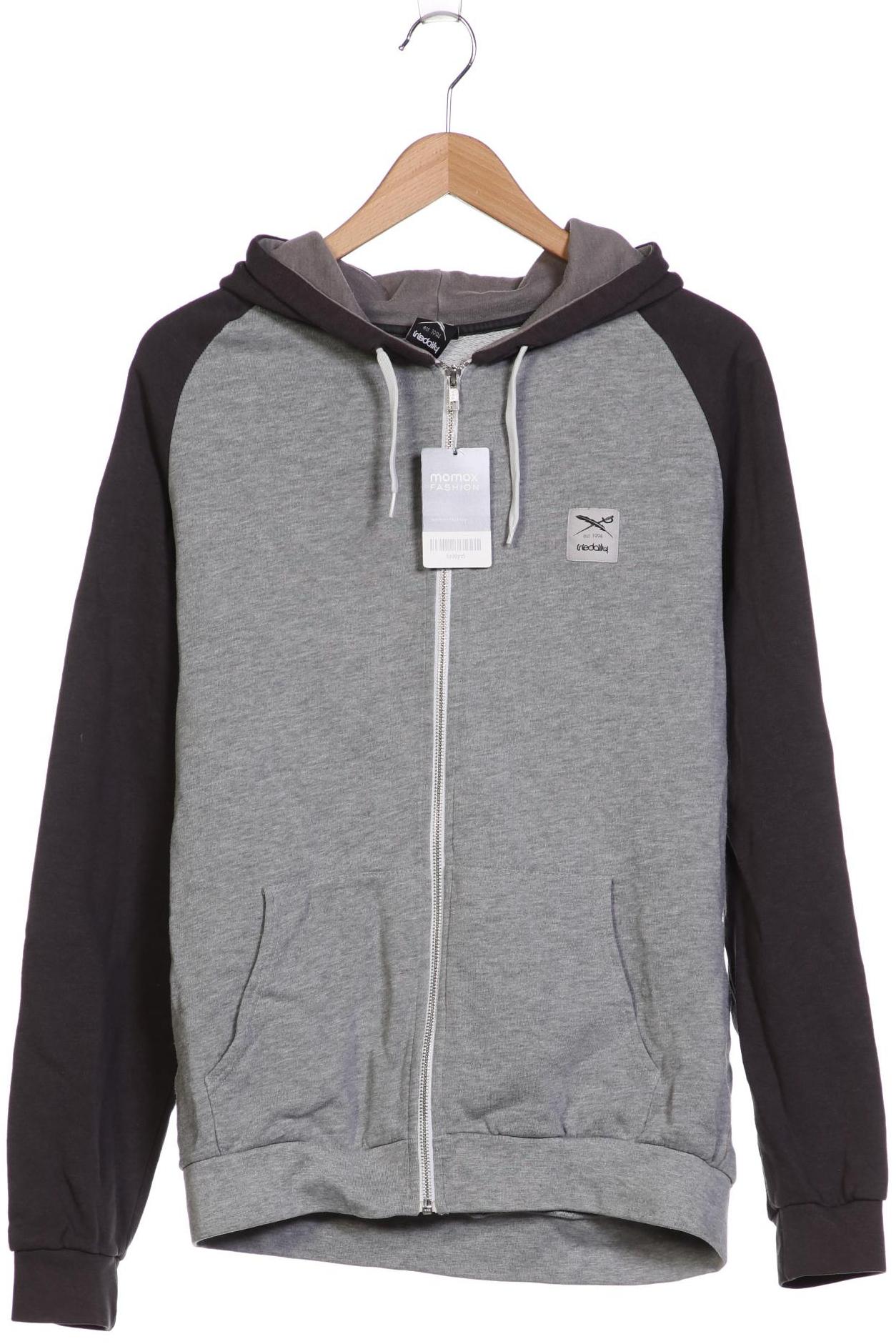 

iriedaily Herren Kapuzenpullover, grau, Gr. 48