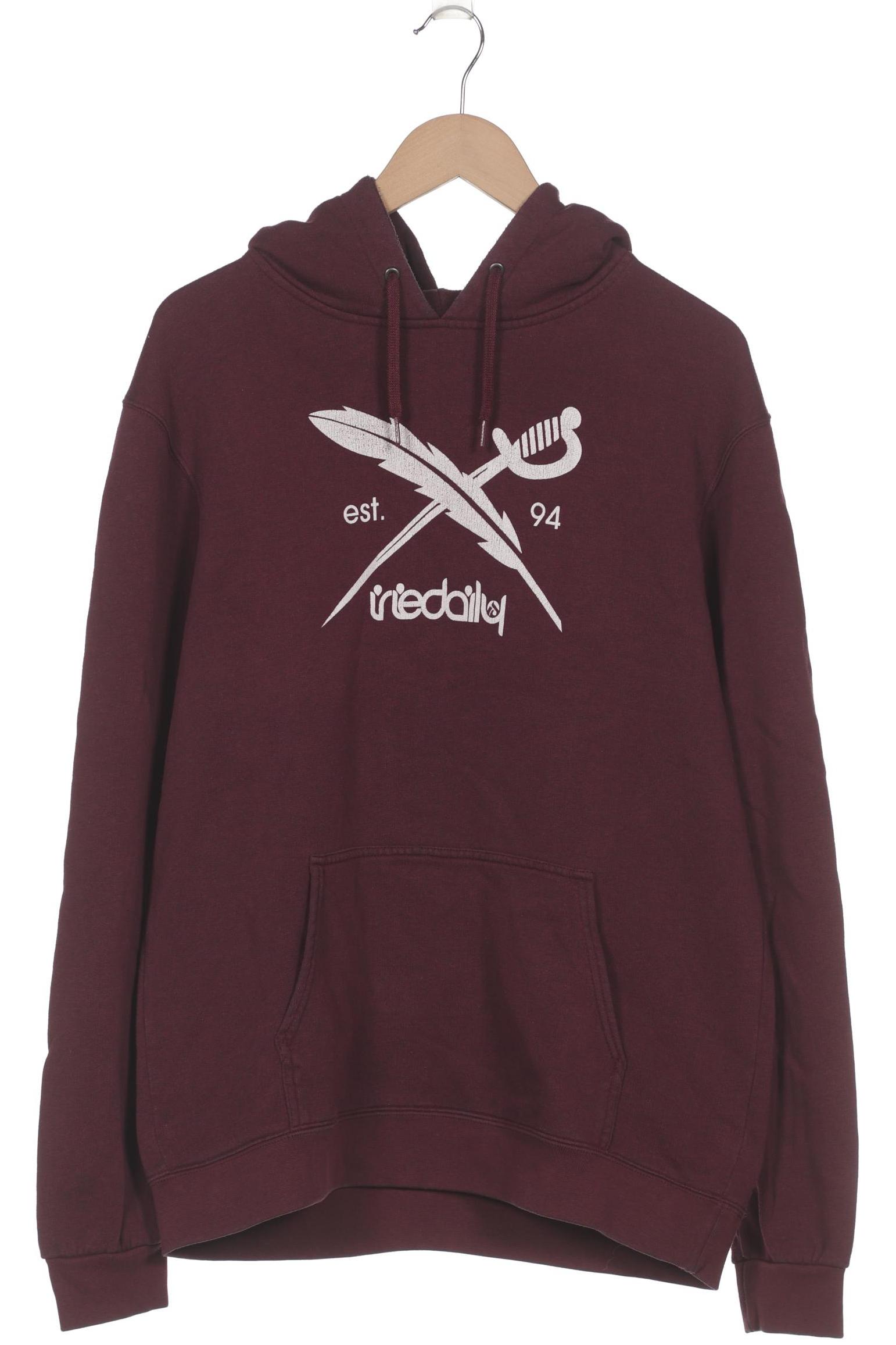 

iriedaily Herren Kapuzenpullover, bordeaux, Gr. 52