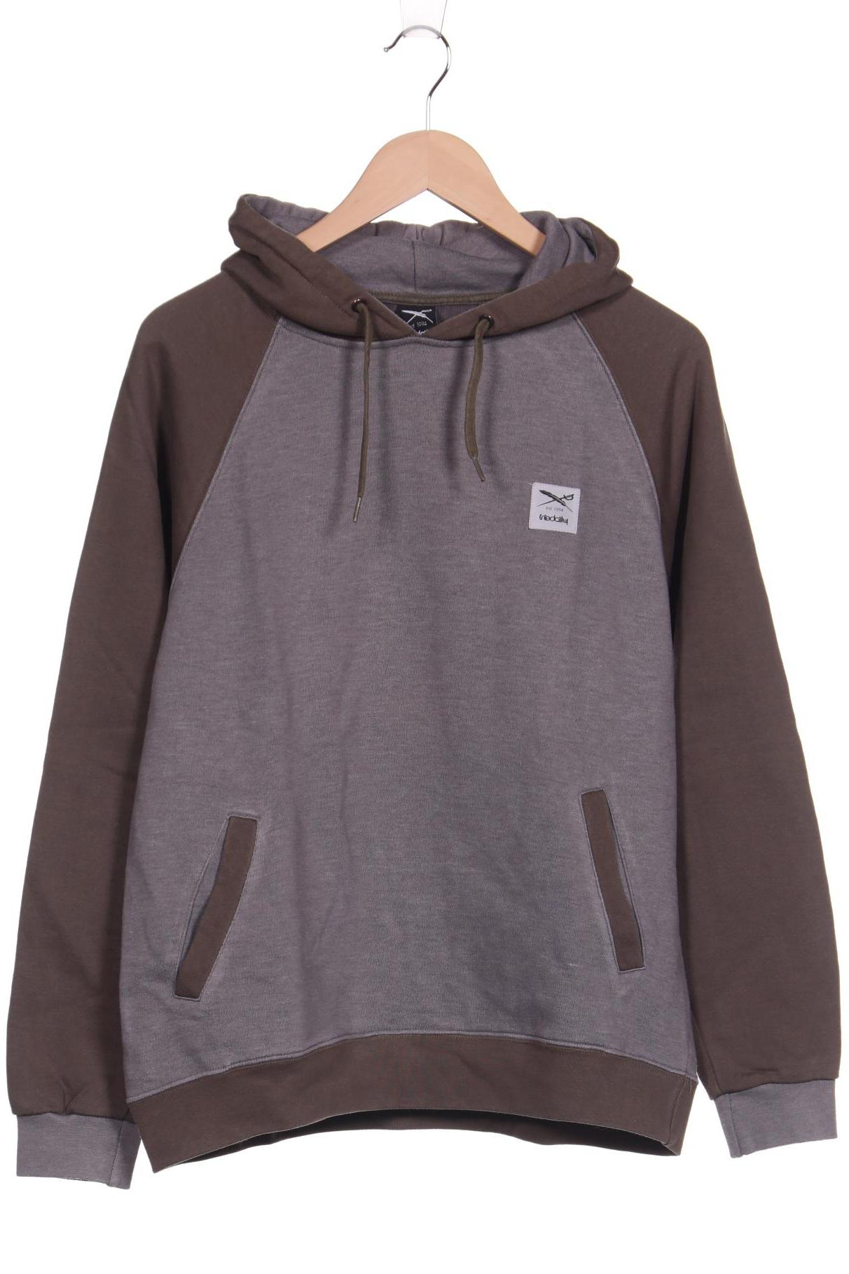 

iriedaily Herren Kapuzenpullover, grau