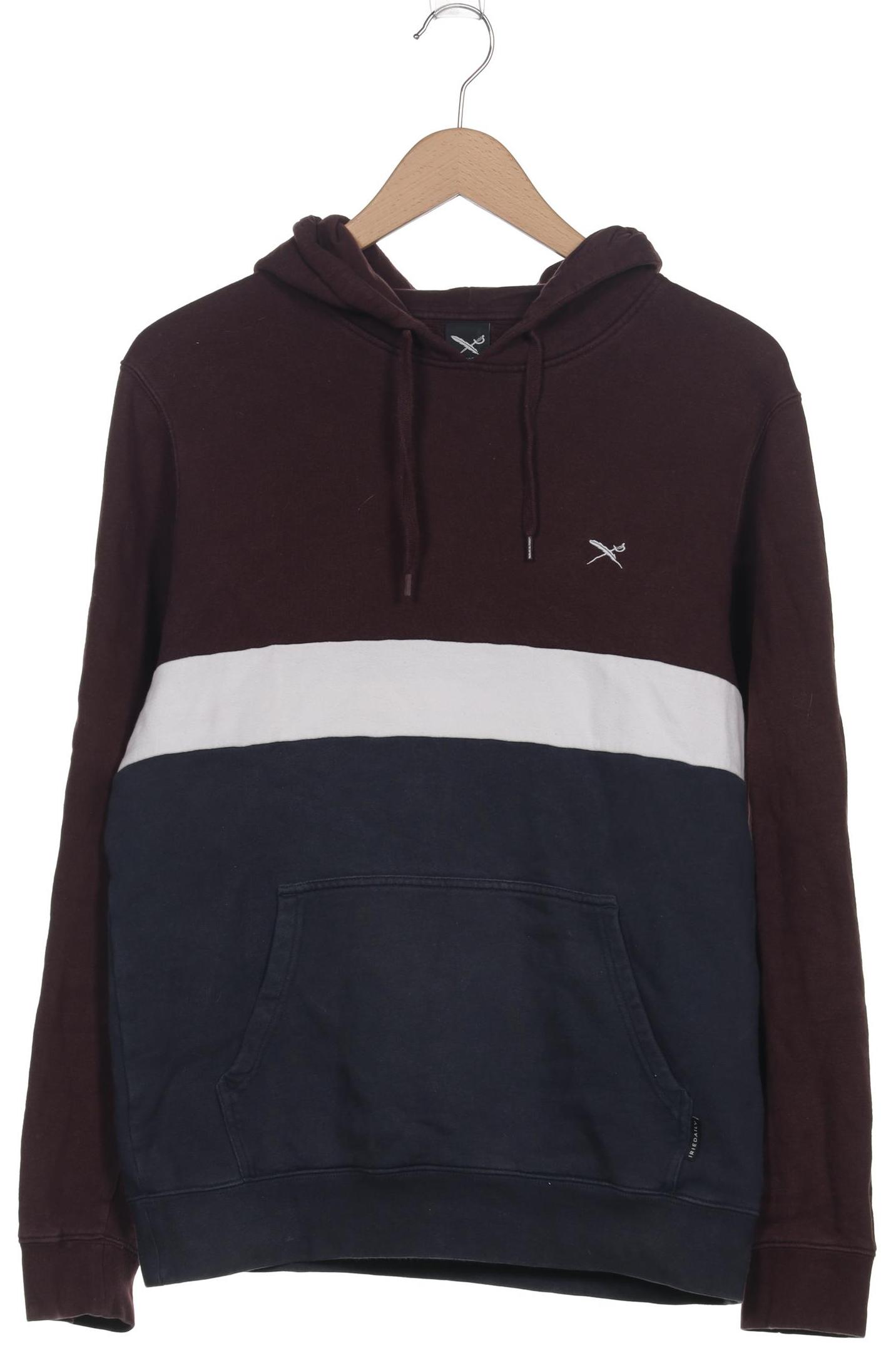 

iriedaily Herren Kapuzenpullover, bordeaux, Gr. 48