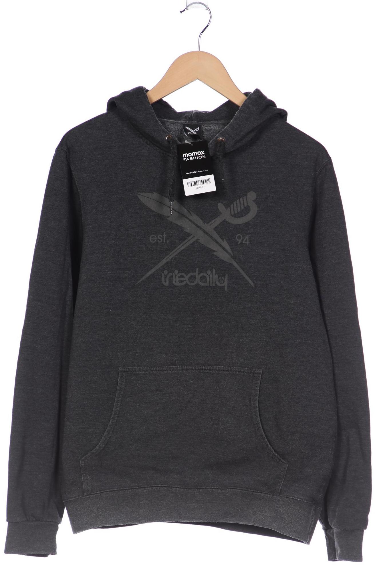 

iriedaily Herren Kapuzenpullover, grau, Gr. 48