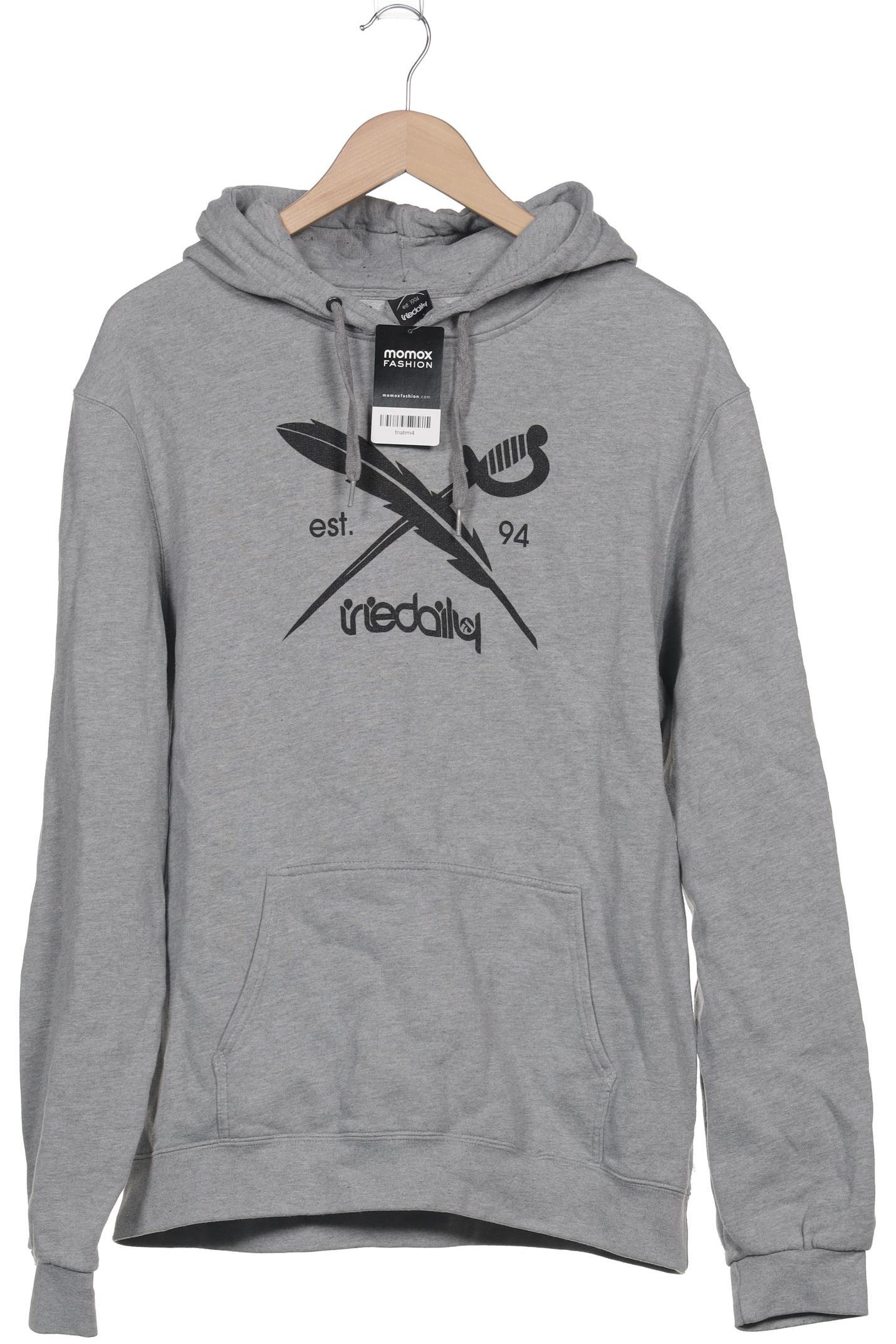 

iriedaily Herren Kapuzenpullover, grau, Gr. 52