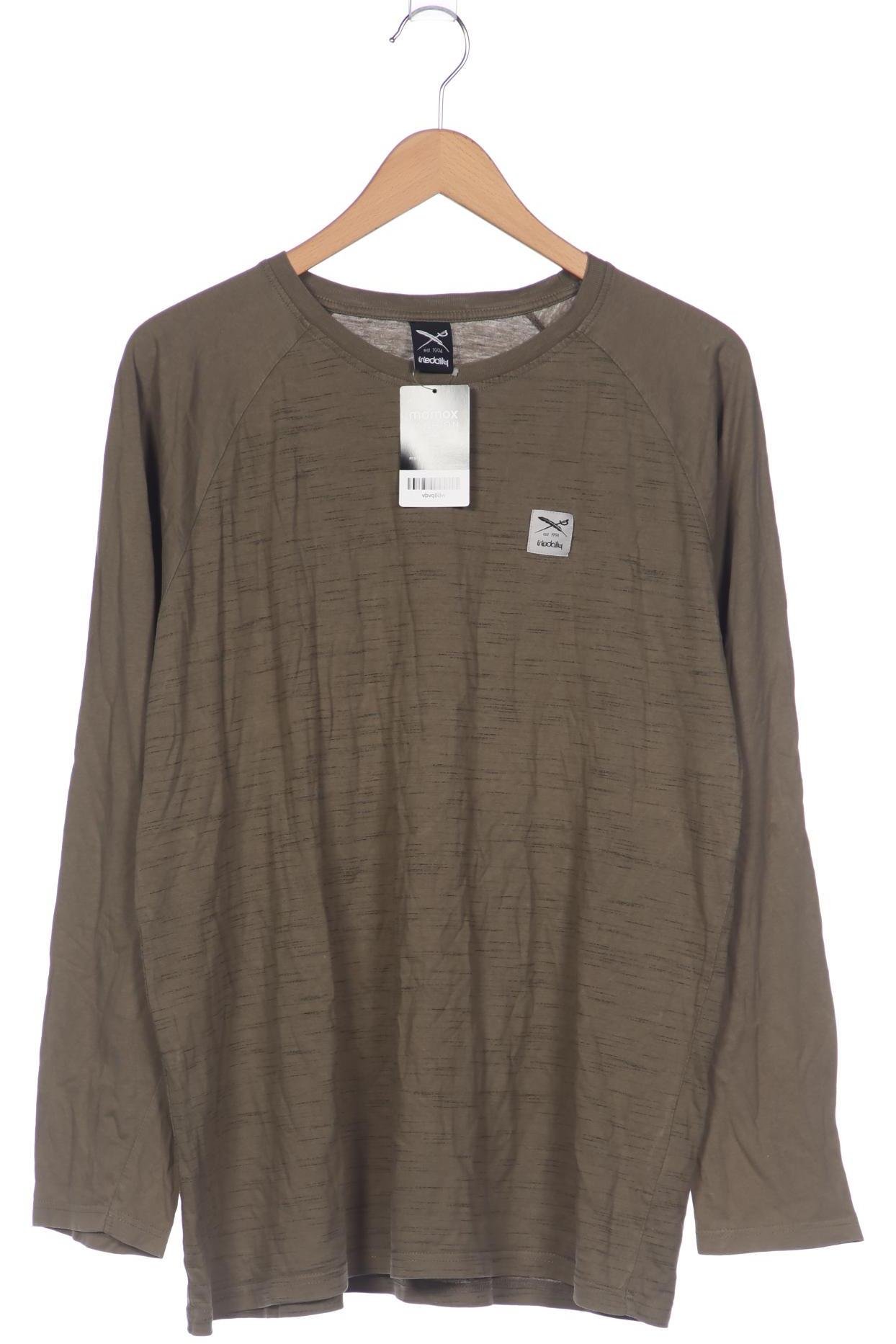 

iriedaily Herren Langarmshirt, grün, Gr. 56