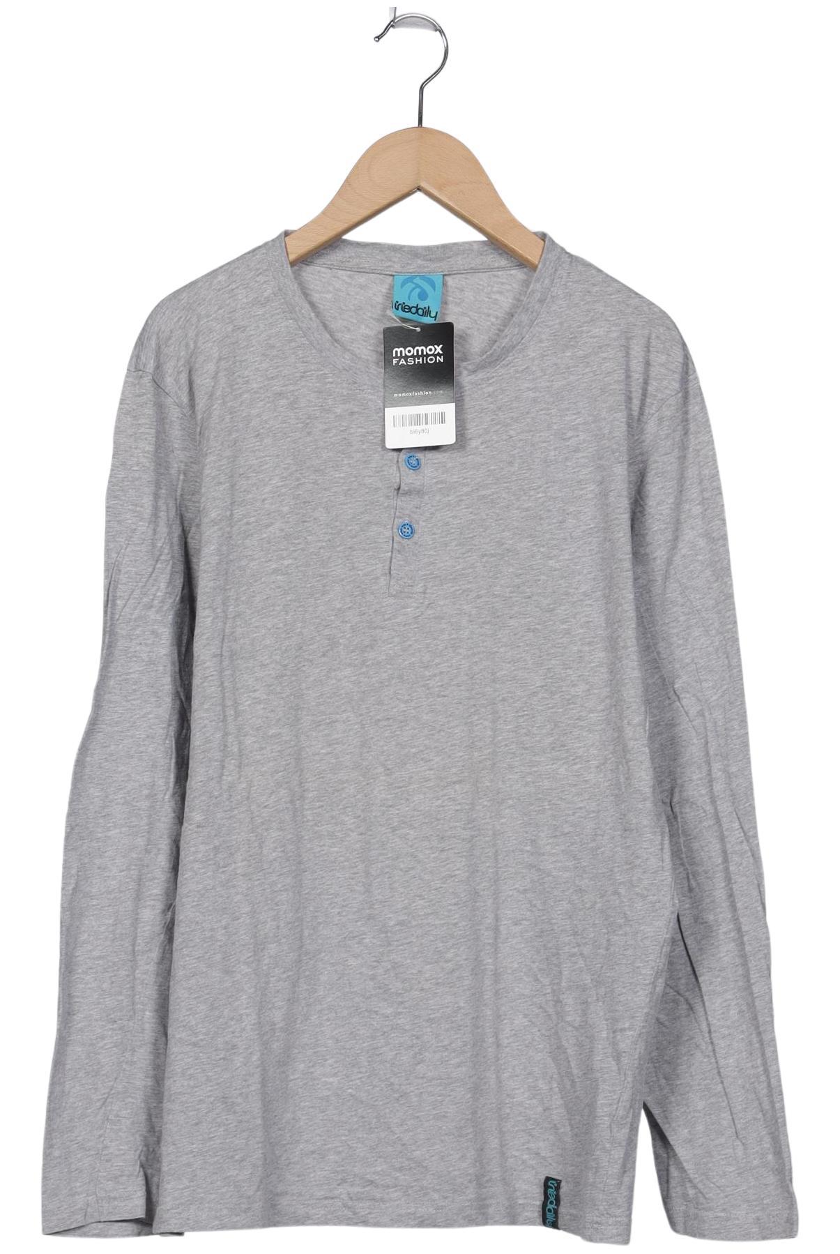 

iriedaily Herren Langarmshirt, grau, Gr. 48