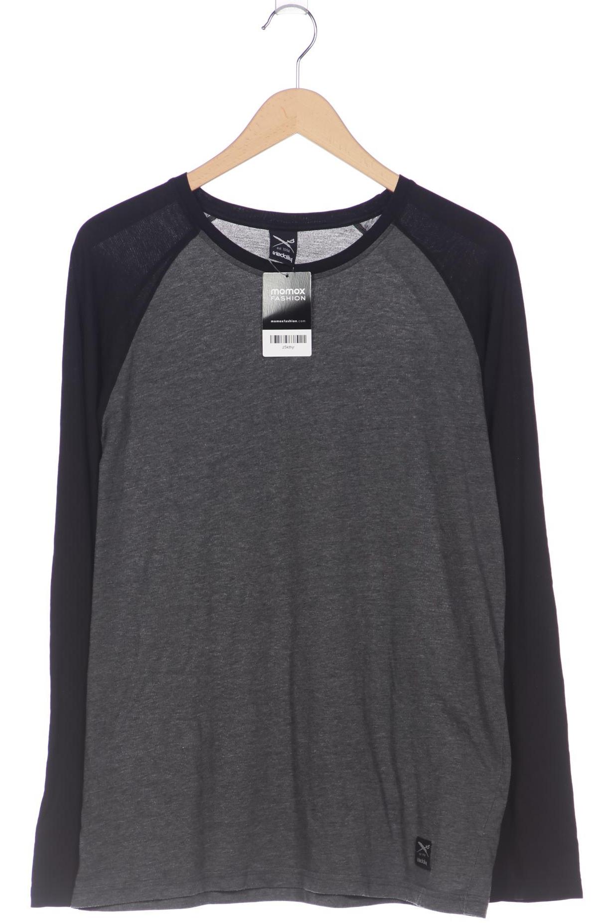 

iriedaily Herren Langarmshirt, grau, Gr. 52