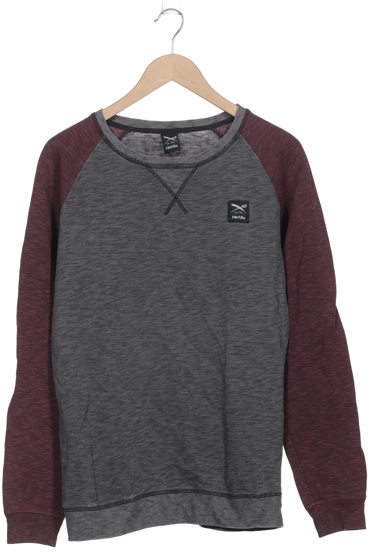 

iriedaily Herren Sweatshirt, grau, Gr. 48