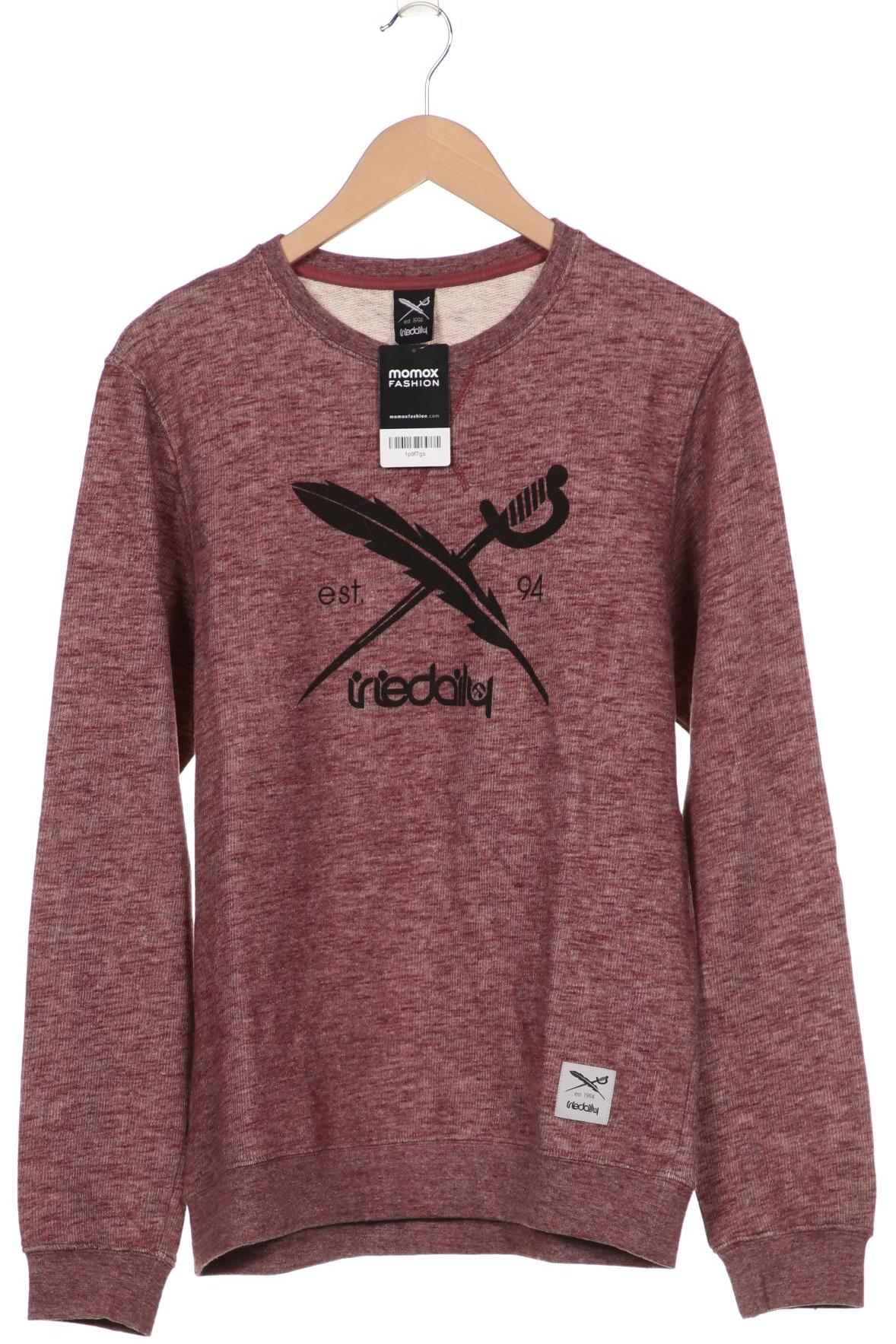 

iriedaily Herren Sweatshirt, bordeaux, Gr. 48