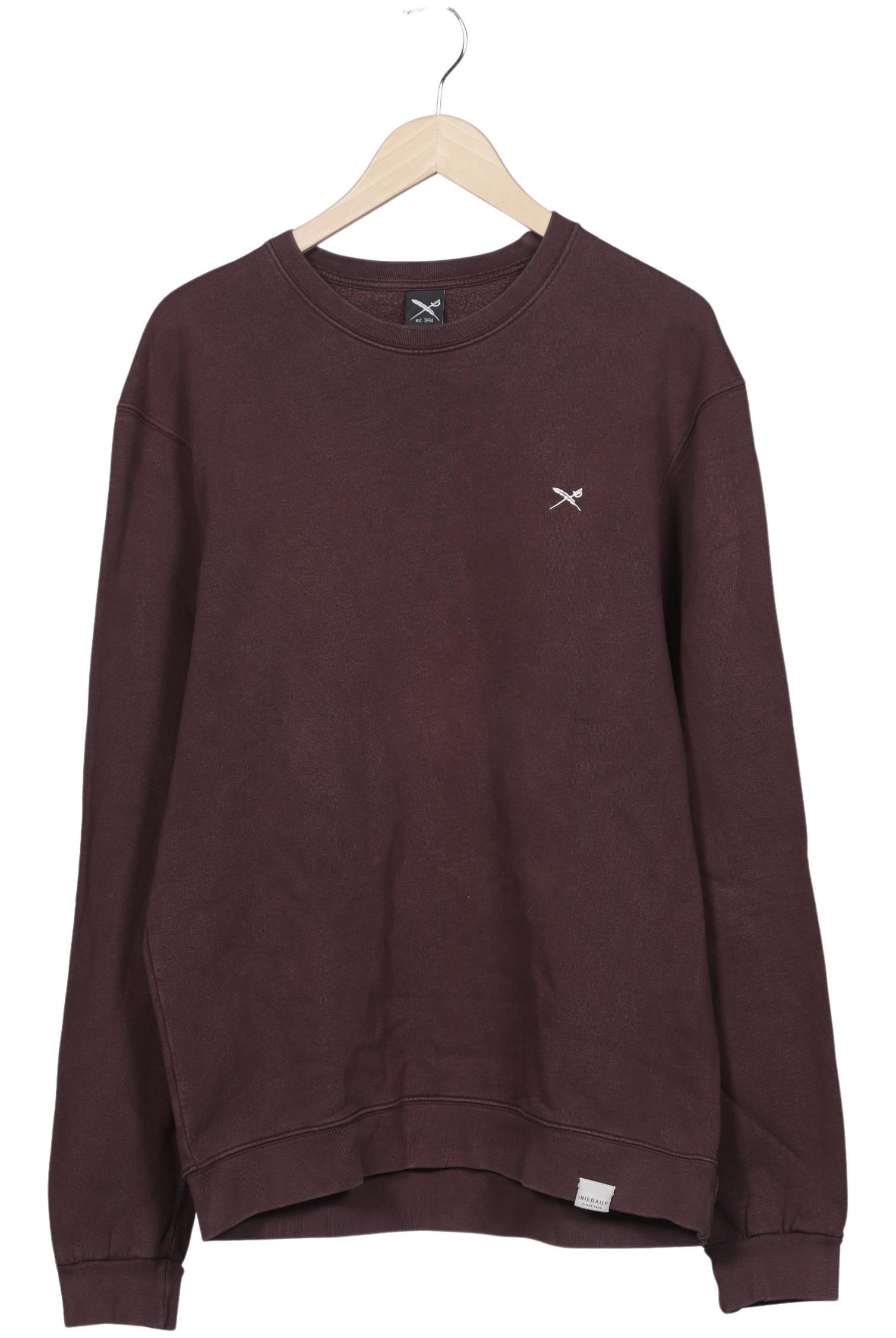 

iriedaily Herren Sweatshirt, bordeaux, Gr. 52