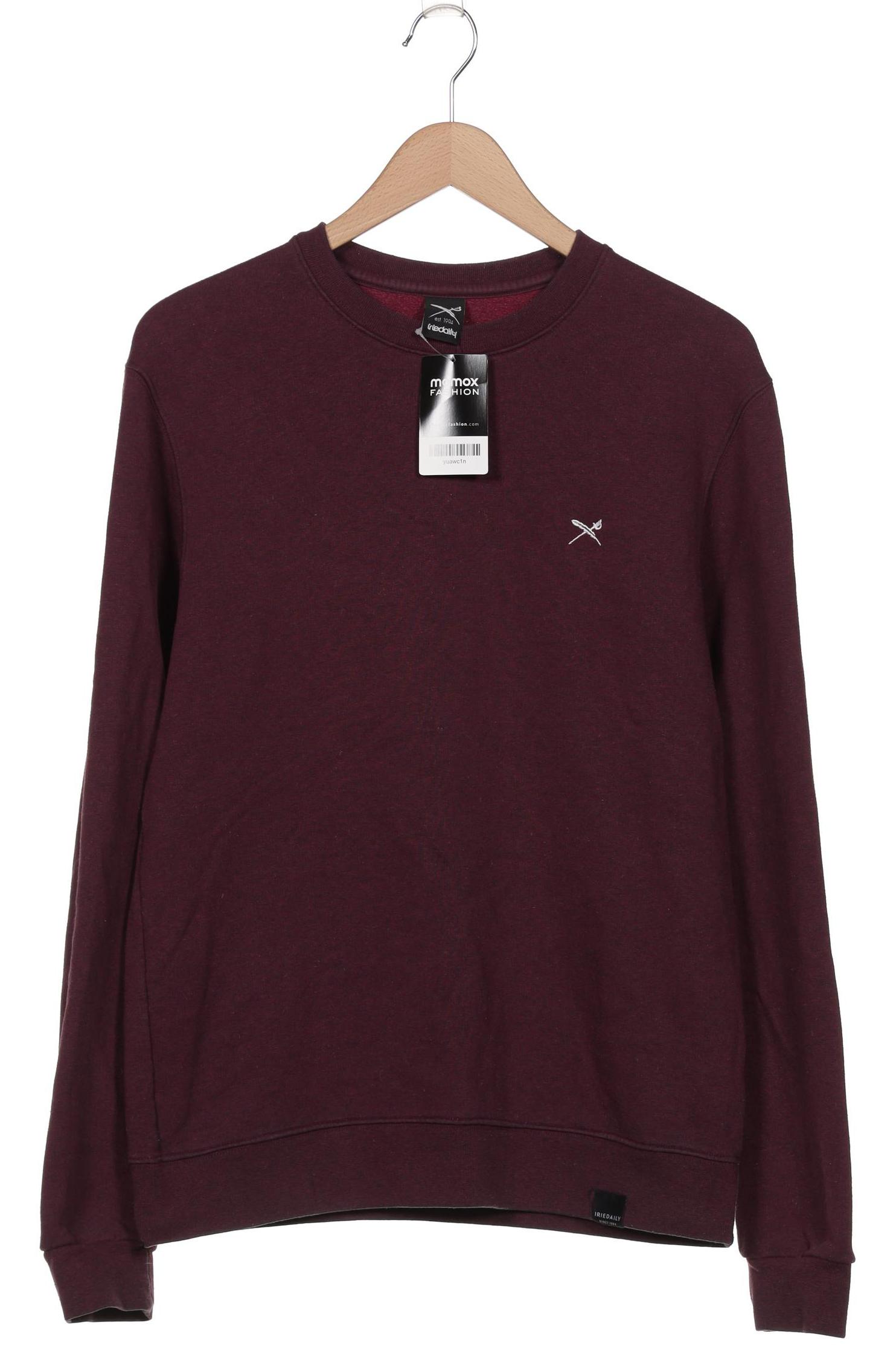 

iriedaily Herren Sweatshirt, bordeaux, Gr. 48