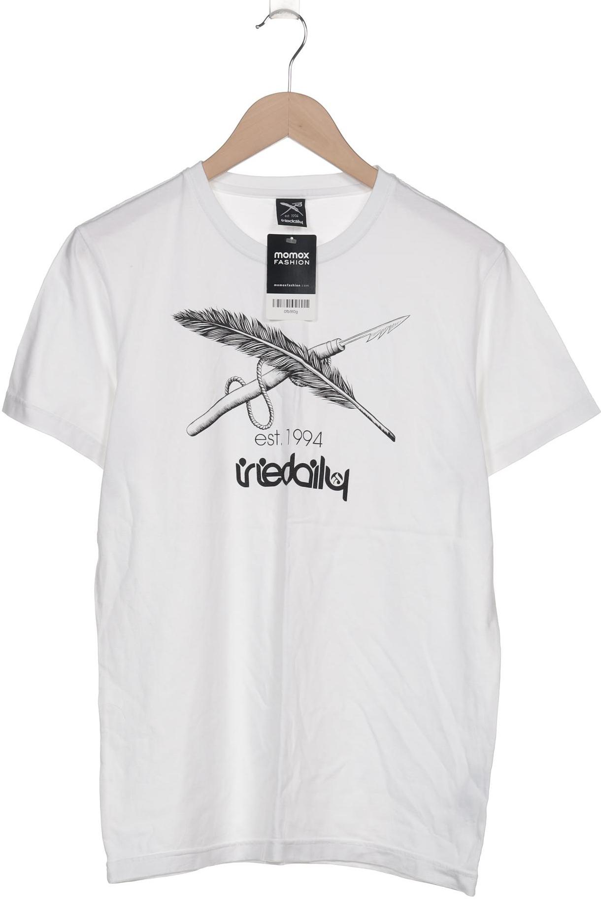 

iriedaily Herren T-Shirt, weiß, Gr. 48