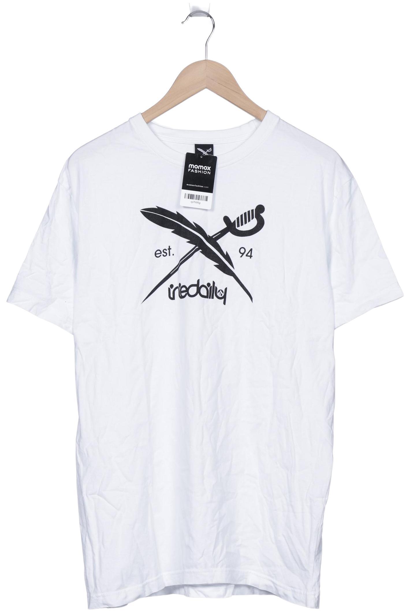 

iriedaily Herren T-Shirt, weiß, Gr. 54