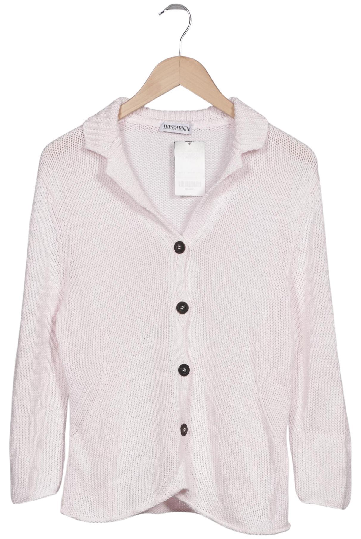 

Iris VON Arnim Damen Strickjacke, pink, Gr. 42