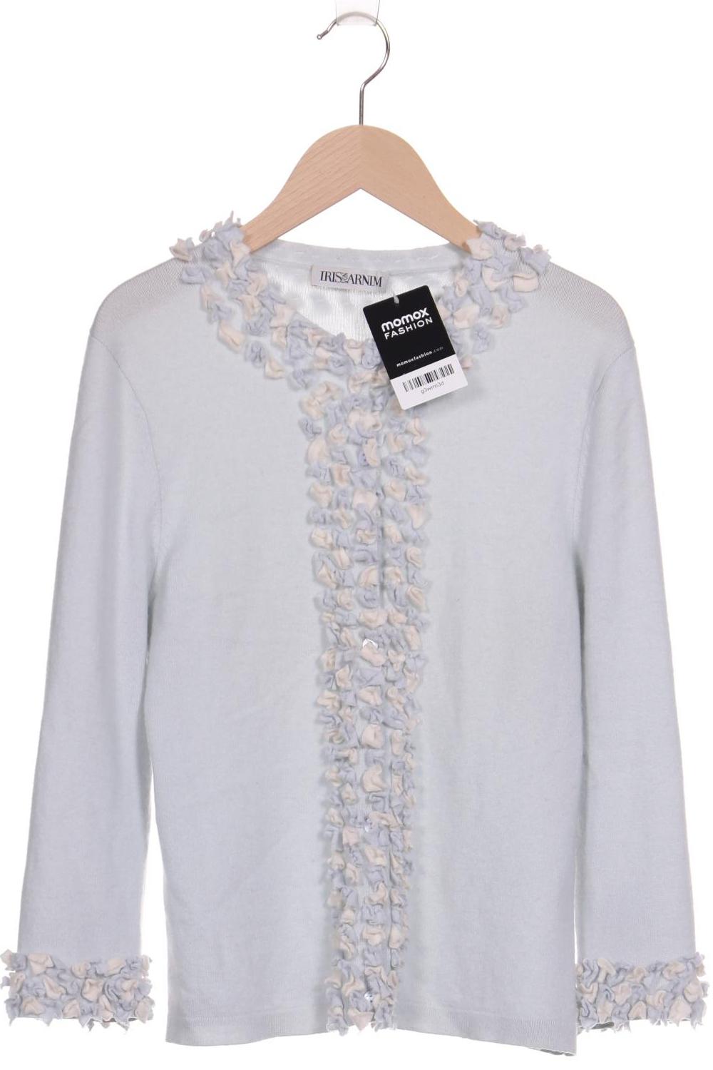 

Iris VON Arnim Damen Strickjacke, hellblau, Gr. 38